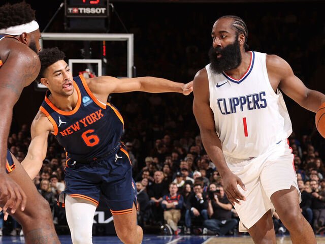 Knicks Spoil James Harden’s Clipper Debut