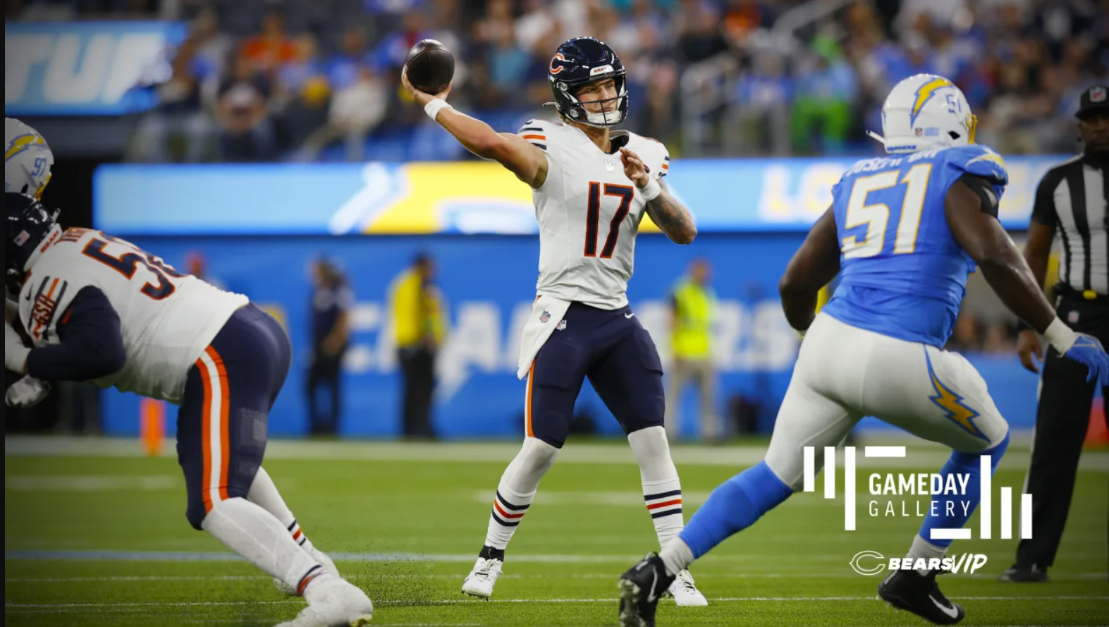Backup Quarterback Tyson Bagent set to start Against Panthers