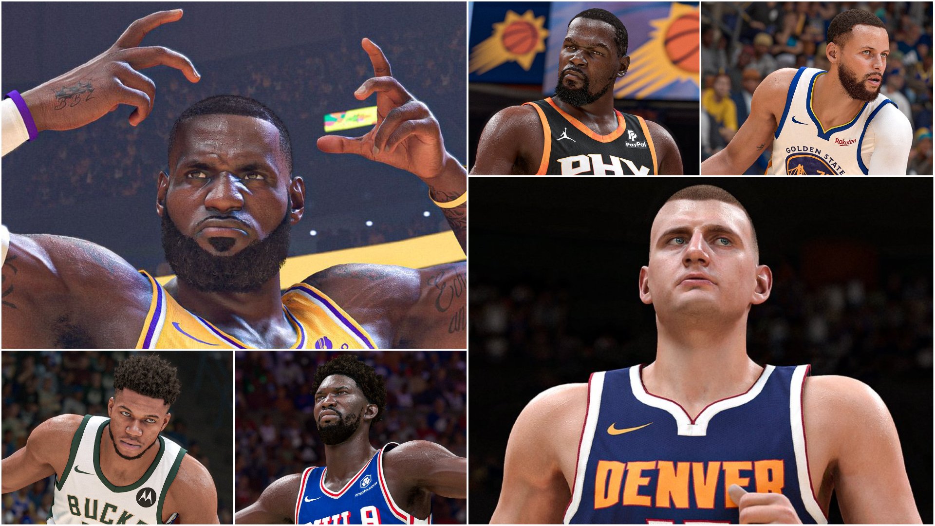 NBA 2K24 ratings – all top players