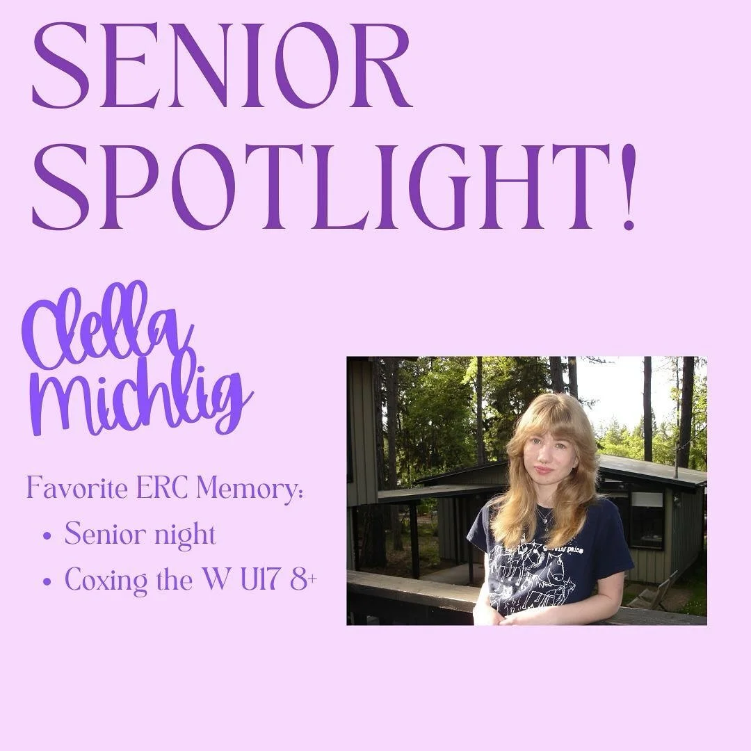 clella - Intentional. Cool. Adaptable. These three words describe our amazing CLELLA. Clella has done it all! From rowing in boats to coxing the U17 8+ at regionals 2024 to coxing our novices!  They bring great energy and focus to every boat they are