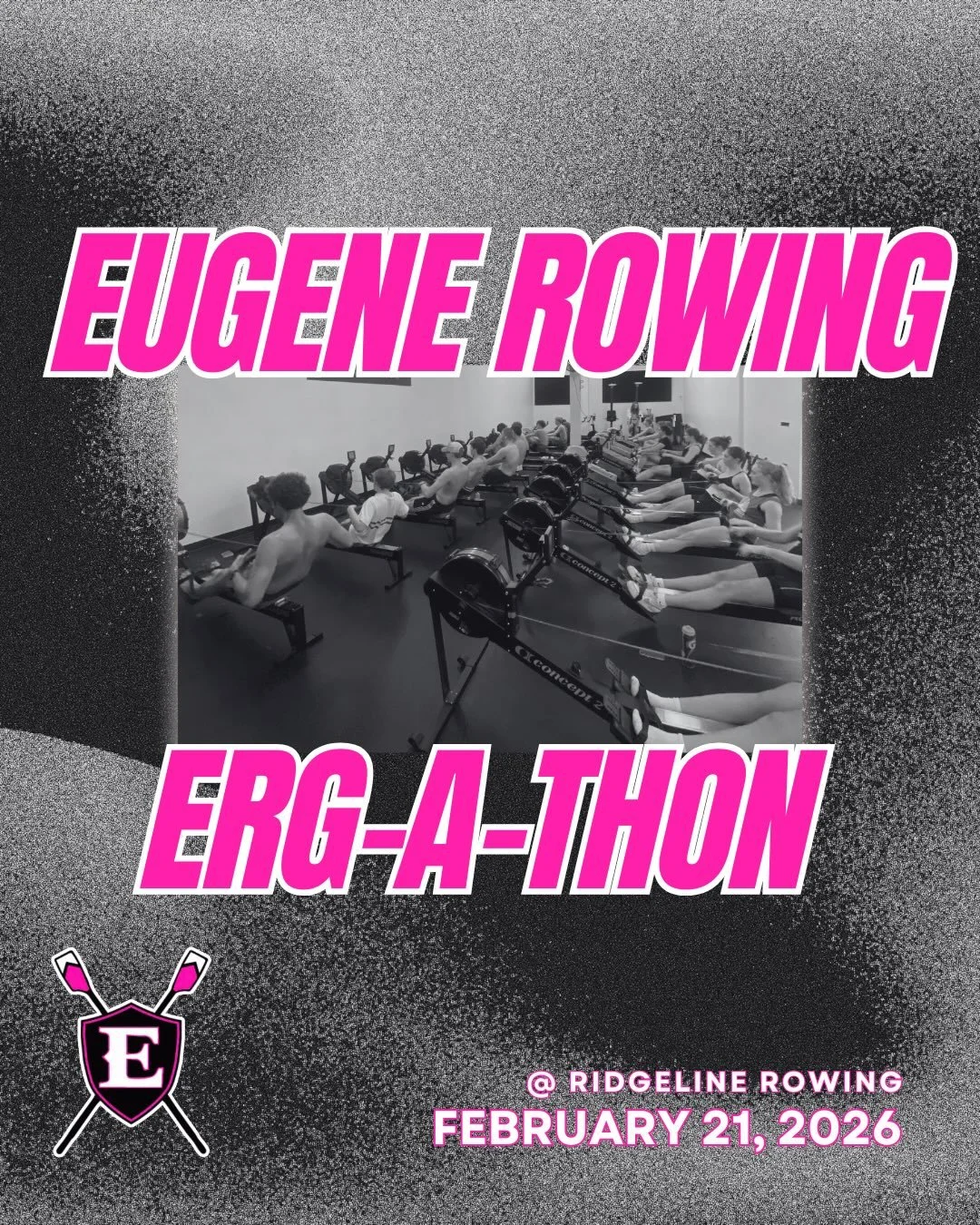 ERC&rsquo;s annual Erg-a-Thon is here! 🚣💪

Our dedicated Competitive &amp; Development Team athletes are taking on 12 straight hours on the ergs! All with the goal of pushing past last years incredible 960,000 meters rowed, and fundraising for the 