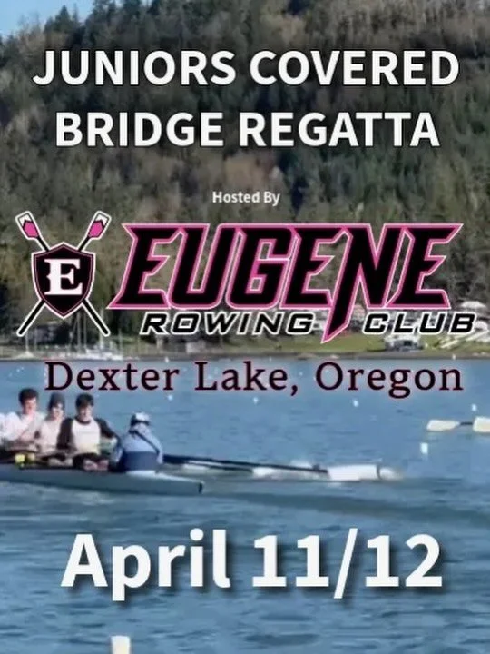 Celebrating 30 years, we welcome all crews back to Covered Bridge Regatta at Lowell State Park. This year, junior rowers have their own dedicated weekend of racing. Starting off with time trials and progressing to finals in all events, CBR 2026 will 
