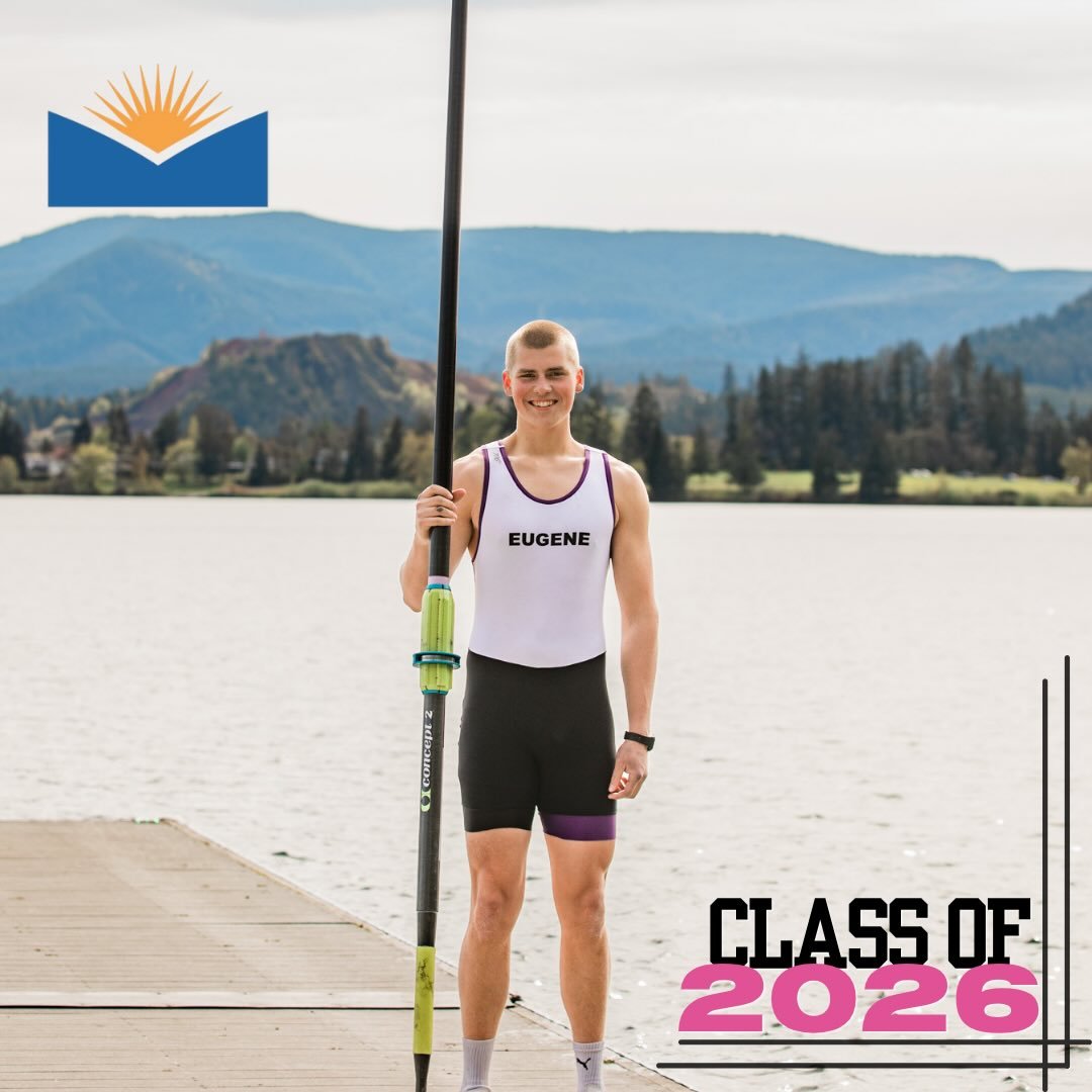Next for Senior Spotlights we have, Elliot Thorstenson 🚣🏻&zwj;♀️🎓

Fueled by fruit snacks and chocolate fairlife protein shakes, Elliot has been a dedicated teammate and athlete at ERC during his time here. 

From racing at Windermere cup, to lini