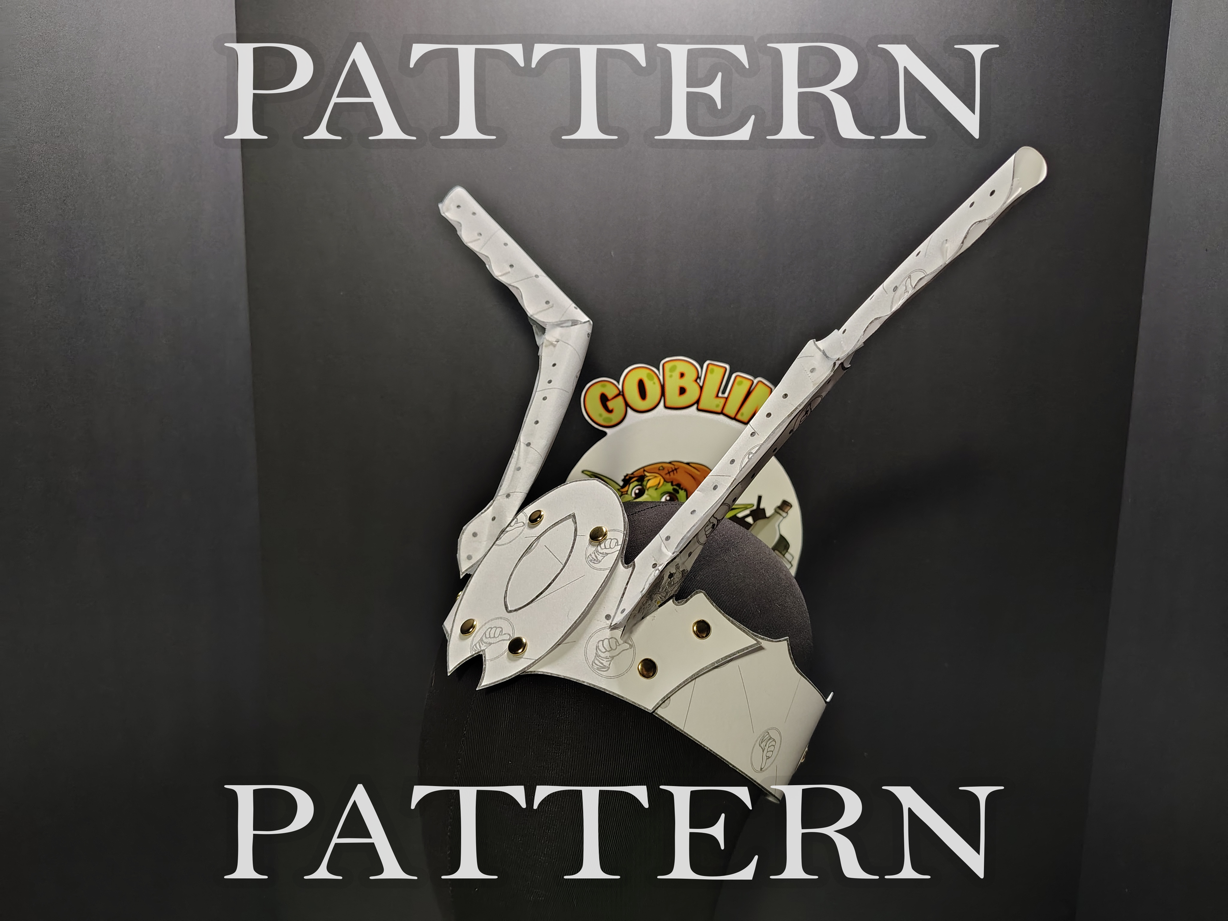 Insect Crown Leather Pattern PDF
