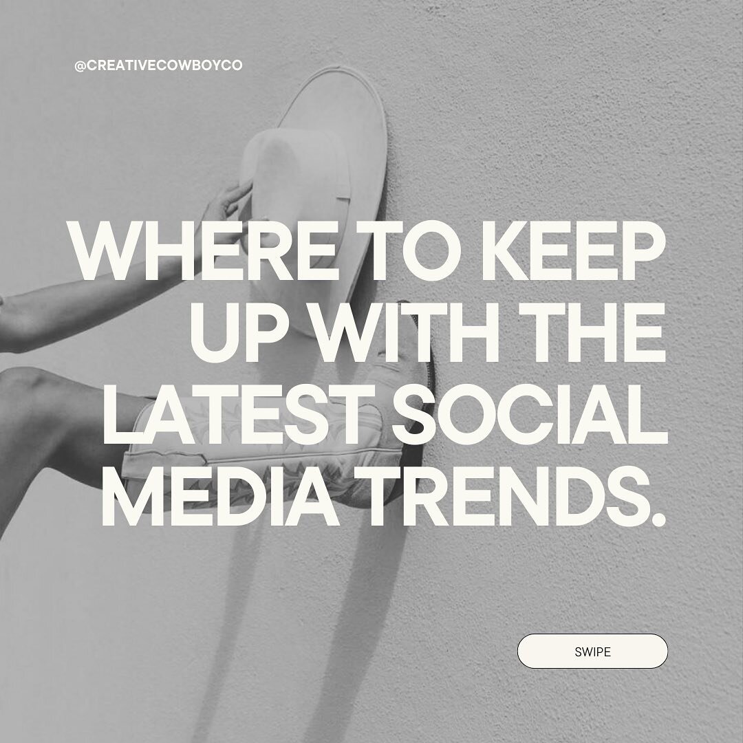 With social media&rsquo;s ever changing landscape, it&rsquo;s important to stay on top of all the latest trends, news &amp; updates. Here are a few of our favorite resources for staying ahead. 🤳🏼

What would you add to the list? 

#socialmediamarke