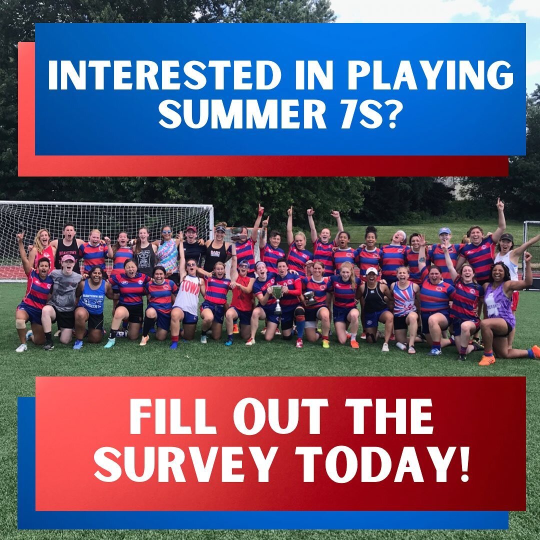 &ldquo;Summer 7s is back! @beantownrfc and @bostonwomensrfc are ready to play! If you&rsquo;re interested in playing 7s with either team, please fill out the survey ASAP!&rdquo; Link is in our bio!