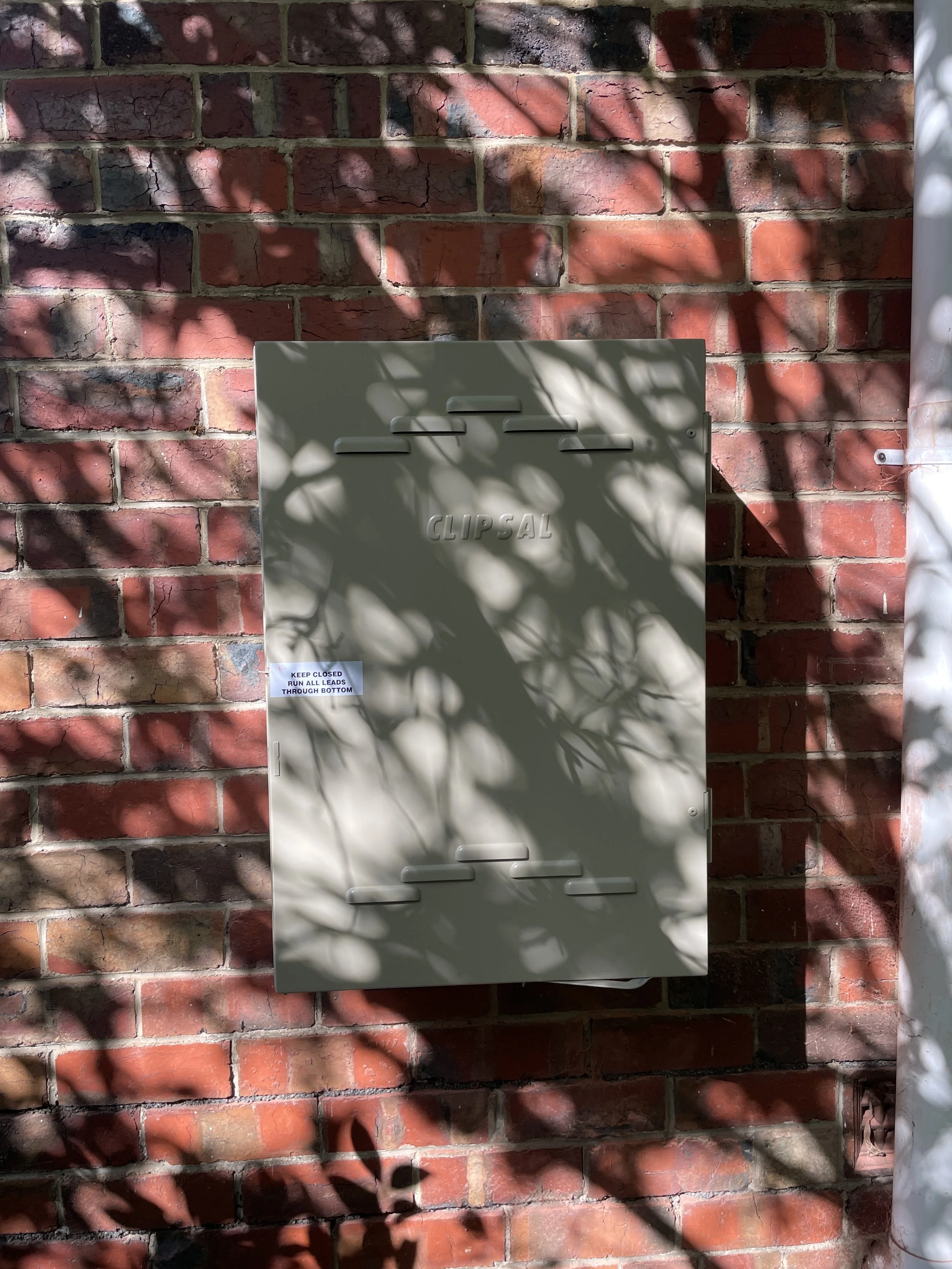 new meter box locatio