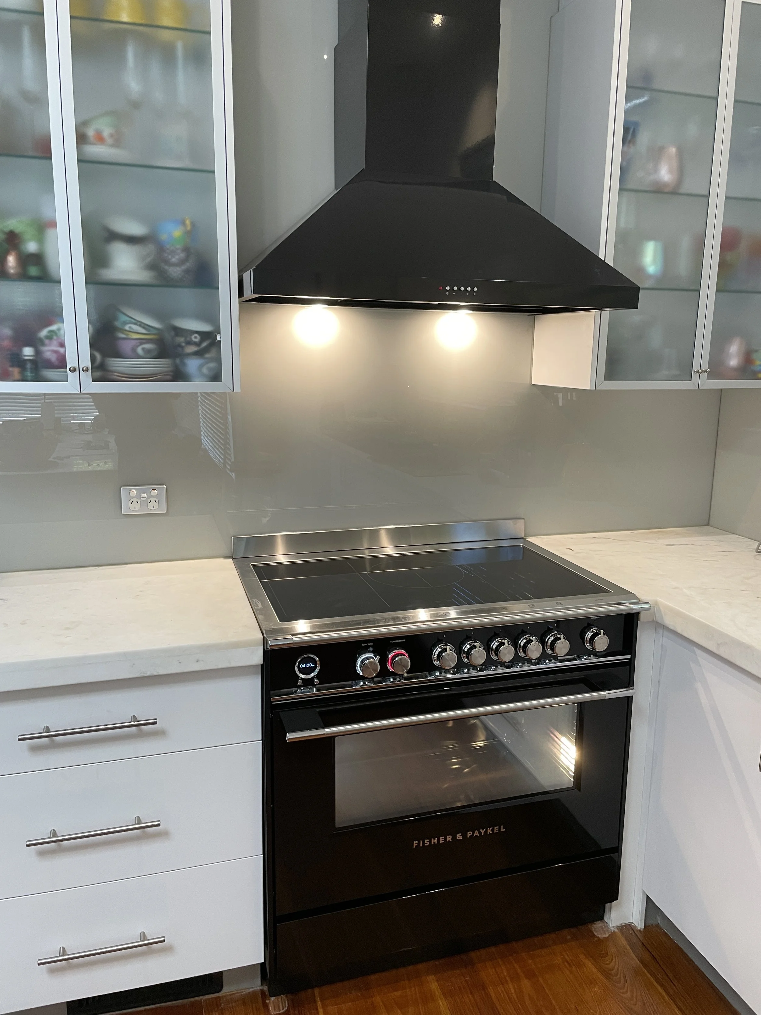 Freestanding Cooktop install and Mains Upgrade