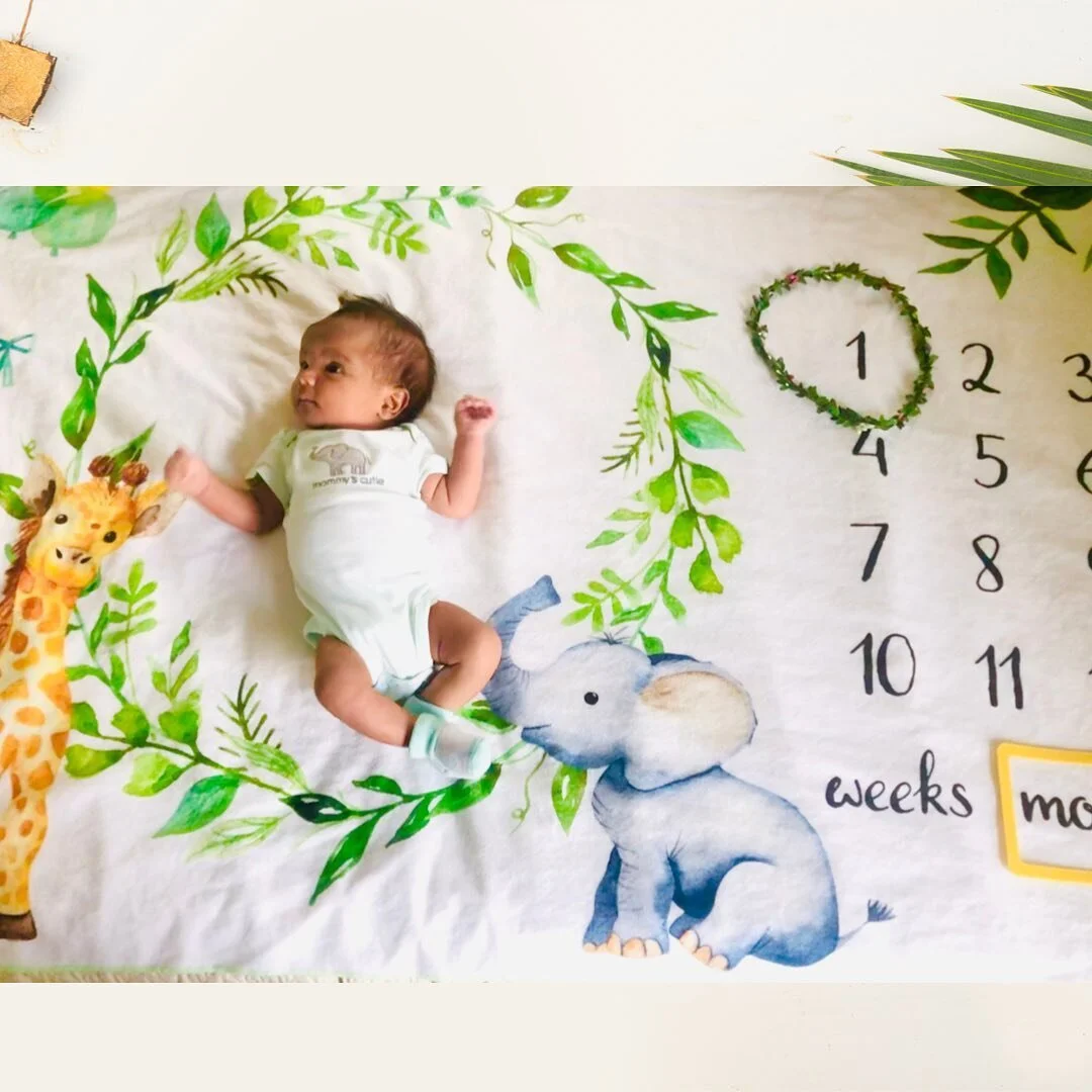 Cheers to one month of milk drunk, sweet dreams and not so fun diaper changes! 

Sky is over the moon about her little brother! She says thank you mommy for making baby brother 😆
#TrueLilyquist #helloworld #onemonthold #onemonthbaby #sisterbrotherlo
