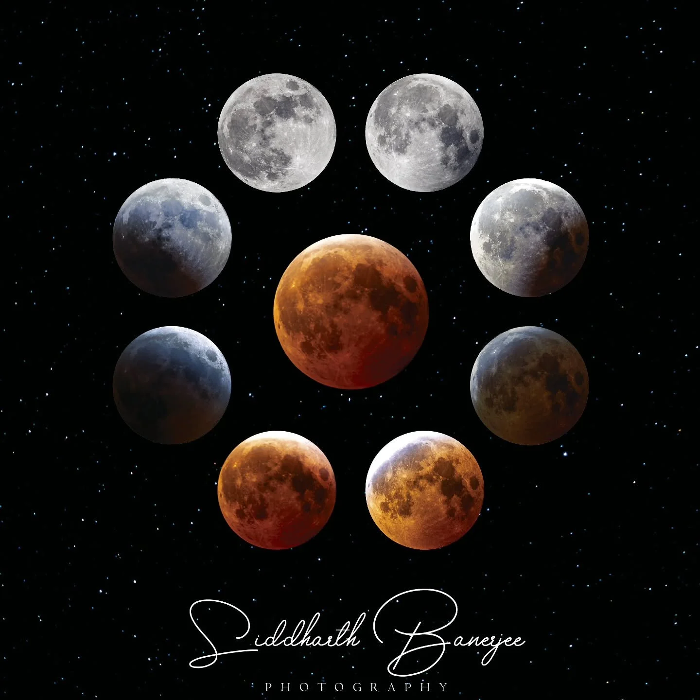 Missed out on shooting the lunar eclipse today due to weather. Here's a composite that I made of the lunar eclipse progression last March.
#sidbphotosnightscape #lunareclipse #moonphotography🌙 #eclipse