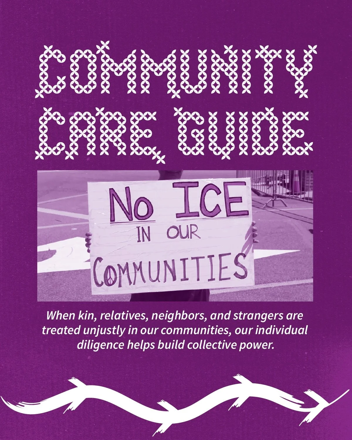 In times of deliberate attacks by ICE &amp; CBP, we choose to elevate care. There are many ways to make an impact, wherever each of us is at in processing what&rsquo;s happening. And we are grateful for the relatives in Minneapolis who showed up in m