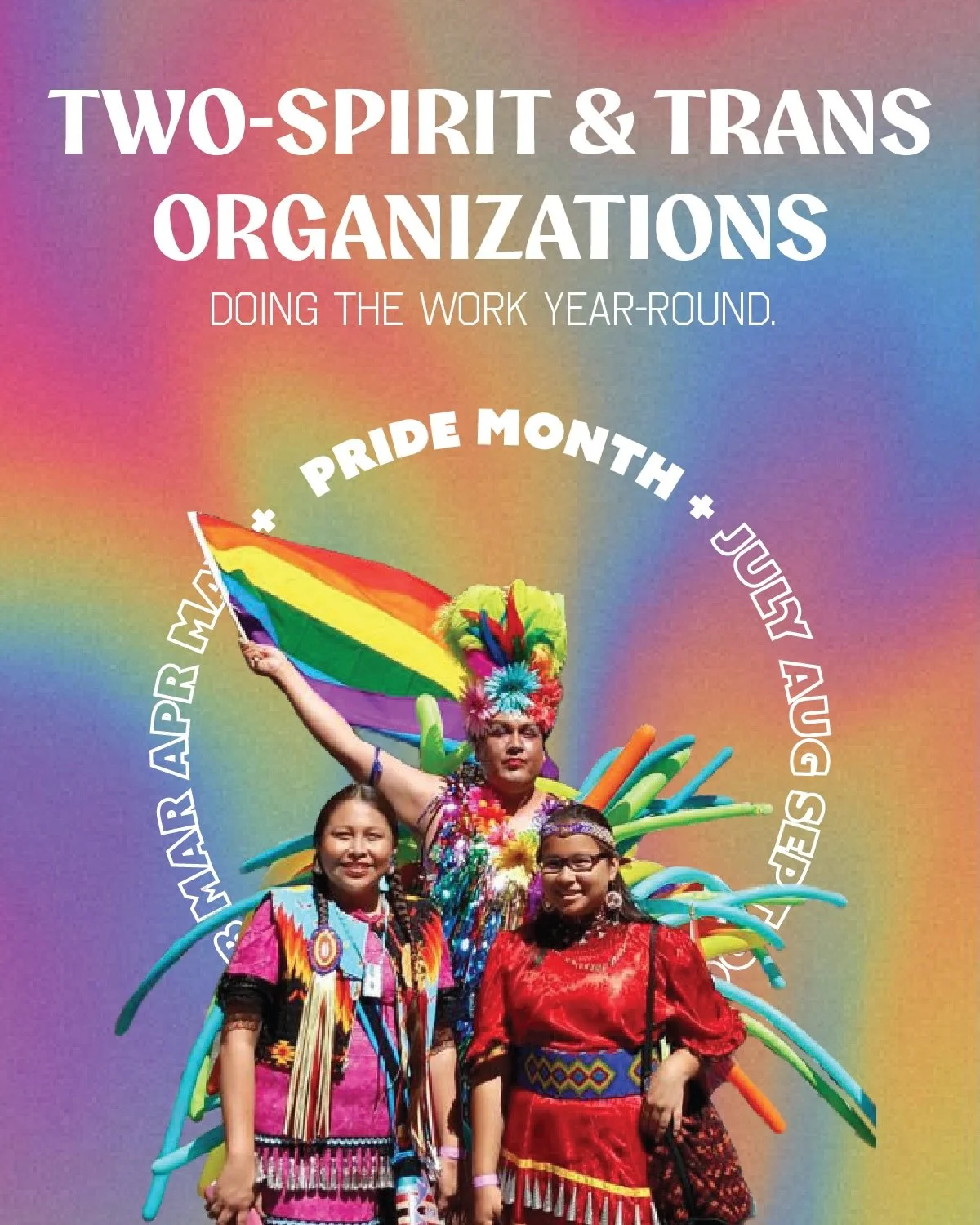 This Pride Month, we&rsquo;re celebrating the Trans &amp; Two-Spirit organizations doing advocacy and support work 365 days a year 💫 Who else is making an impact that deserves their flowers?

If you&rsquo;re in the Twin Cities, don&rsquo;t miss &ldq