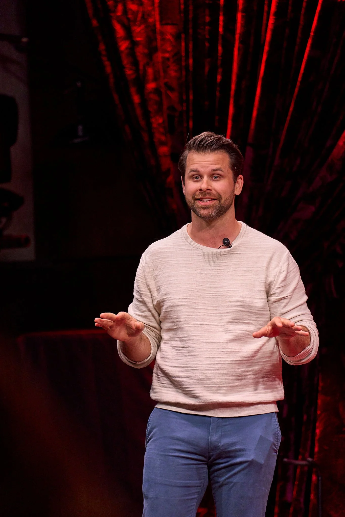 Michael keynote speaking at TEDx event in Nashville