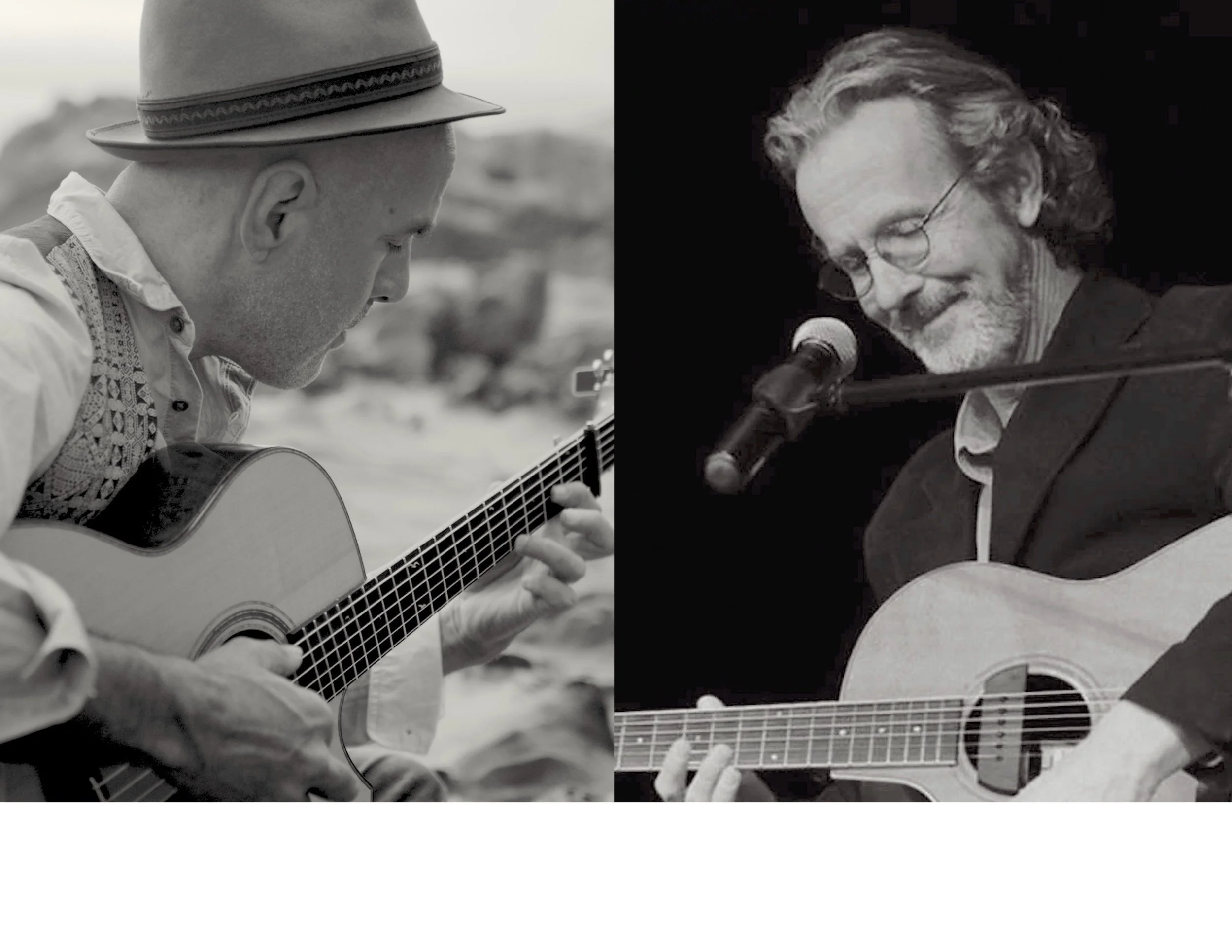 Walter Strauss & Stevie Coyle at the Ugly Mug, Soquel, CA. Presented by Fiddling Cricket Concerts & Canyon Acoustic Society.