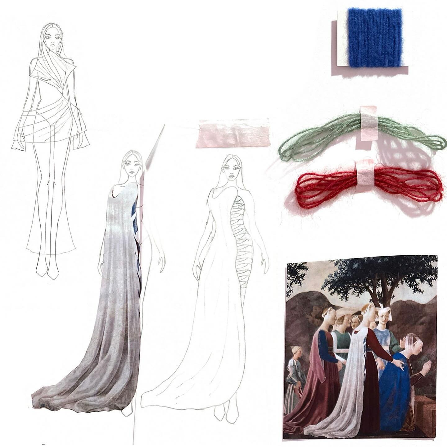 medieval inspiration 🏰

#knitwear #knitweardesign #emergingdesigner #fashionsketchbook #slowfashion #fiberartist #scadsavannah #scadfashion #medievalcore #medievalart