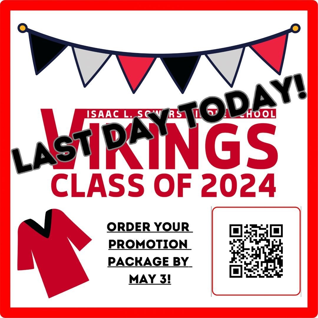 Last call to order an 8th Grade Promotion Package!! Deadline is TODAY!! 

https://www.sowersptsa.org/promotion