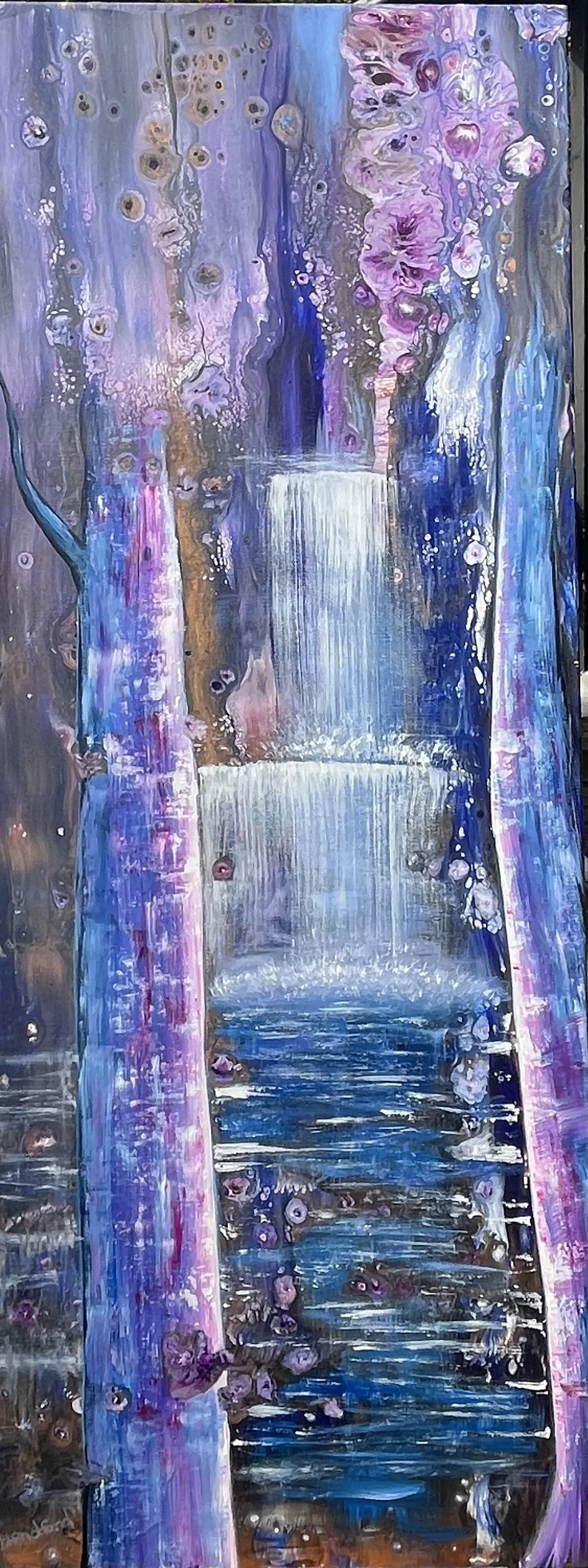 Looking to the Falls