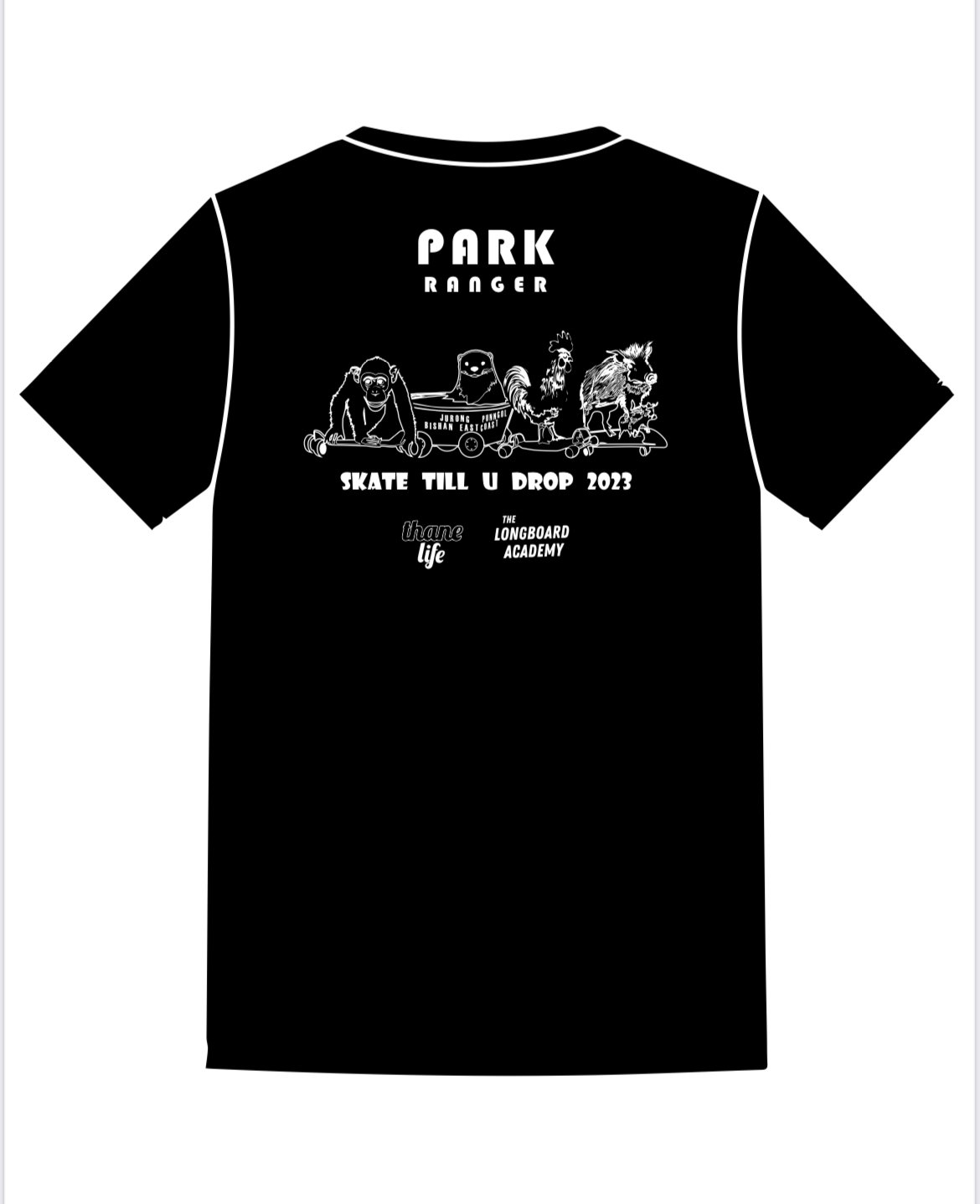 T-Shirt designed by JZ; MWC challengers get a customised shirt with their distance clocked