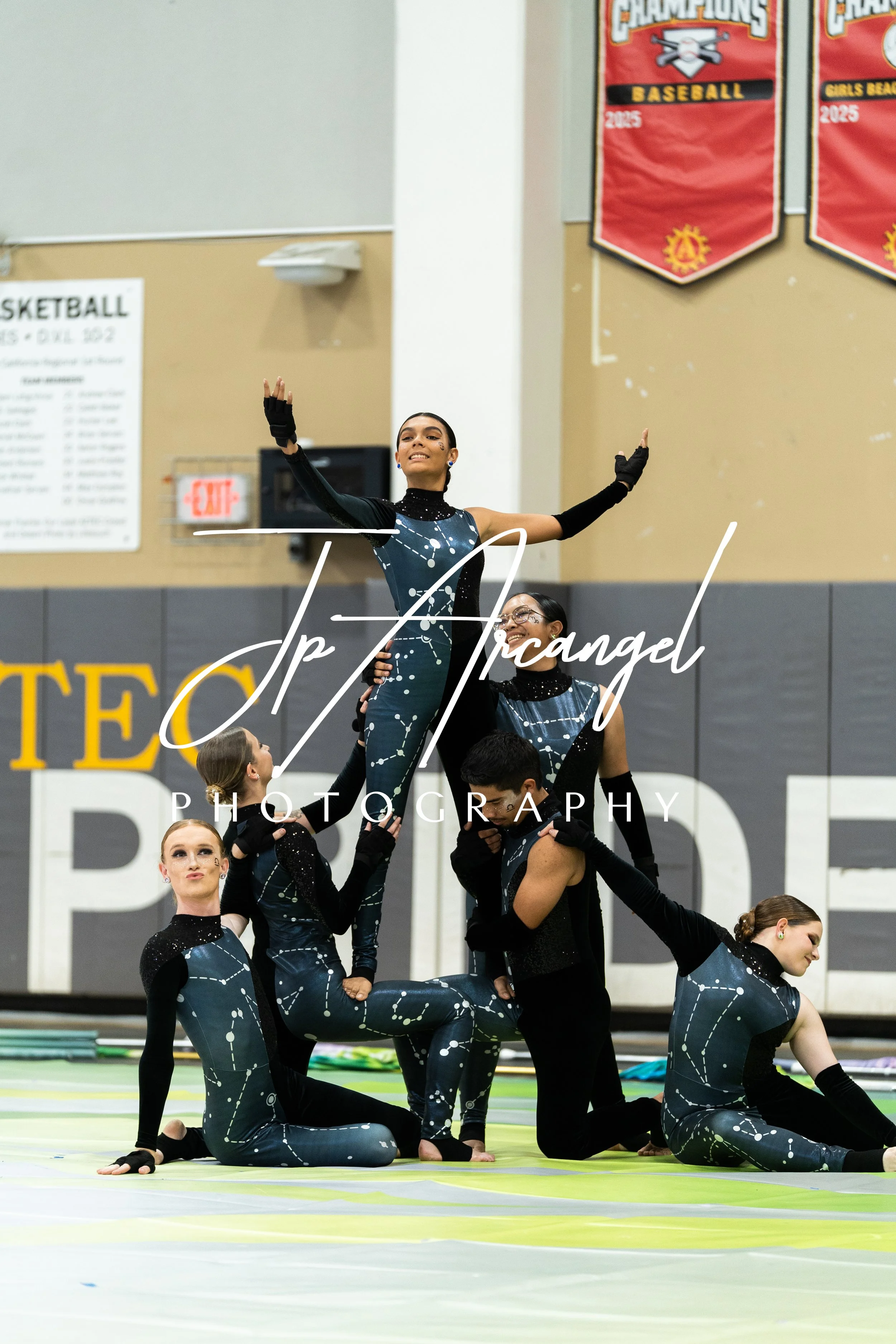 San Diego State University Aztec Winter Guard