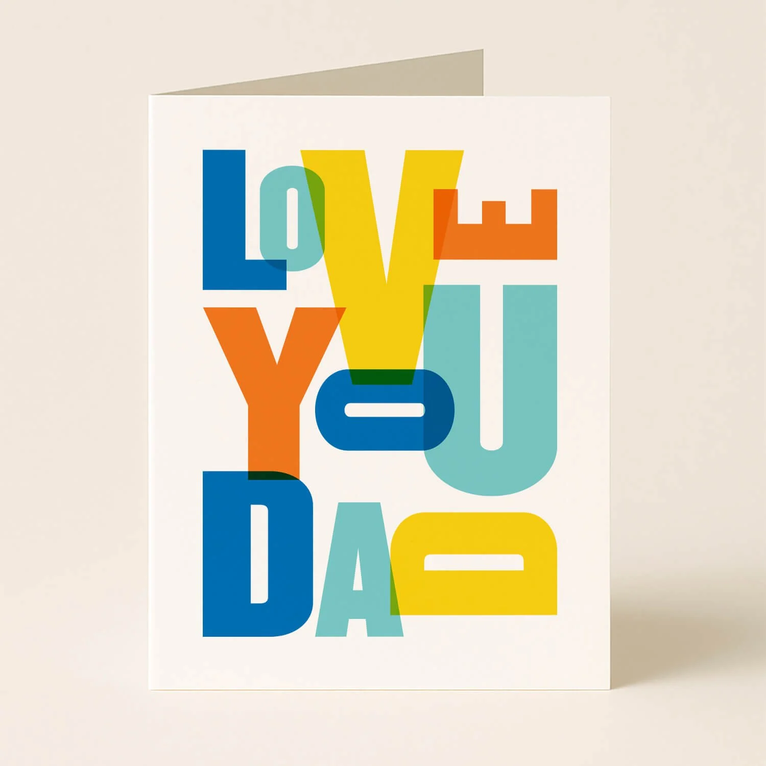 Love You Dad Greeting Card