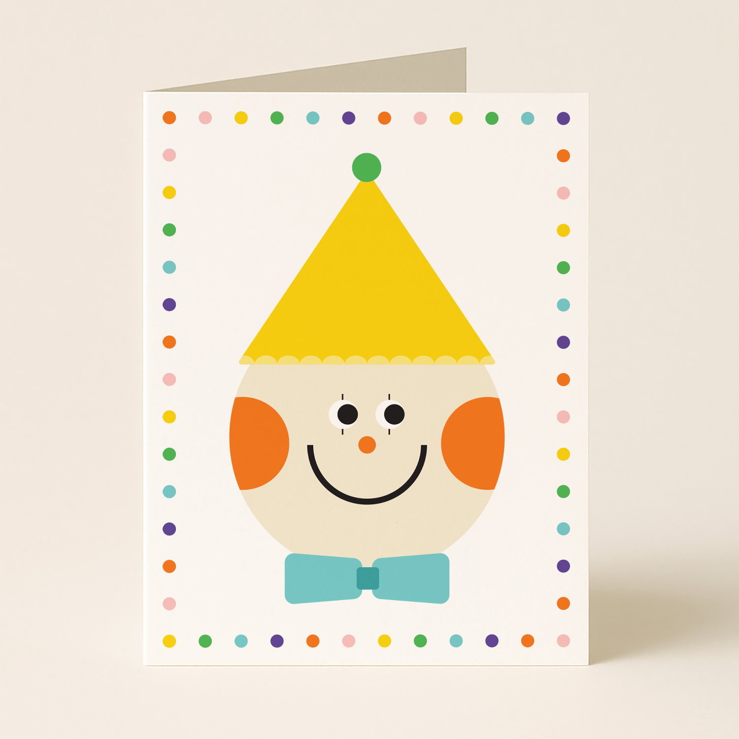 Silly Clown Card