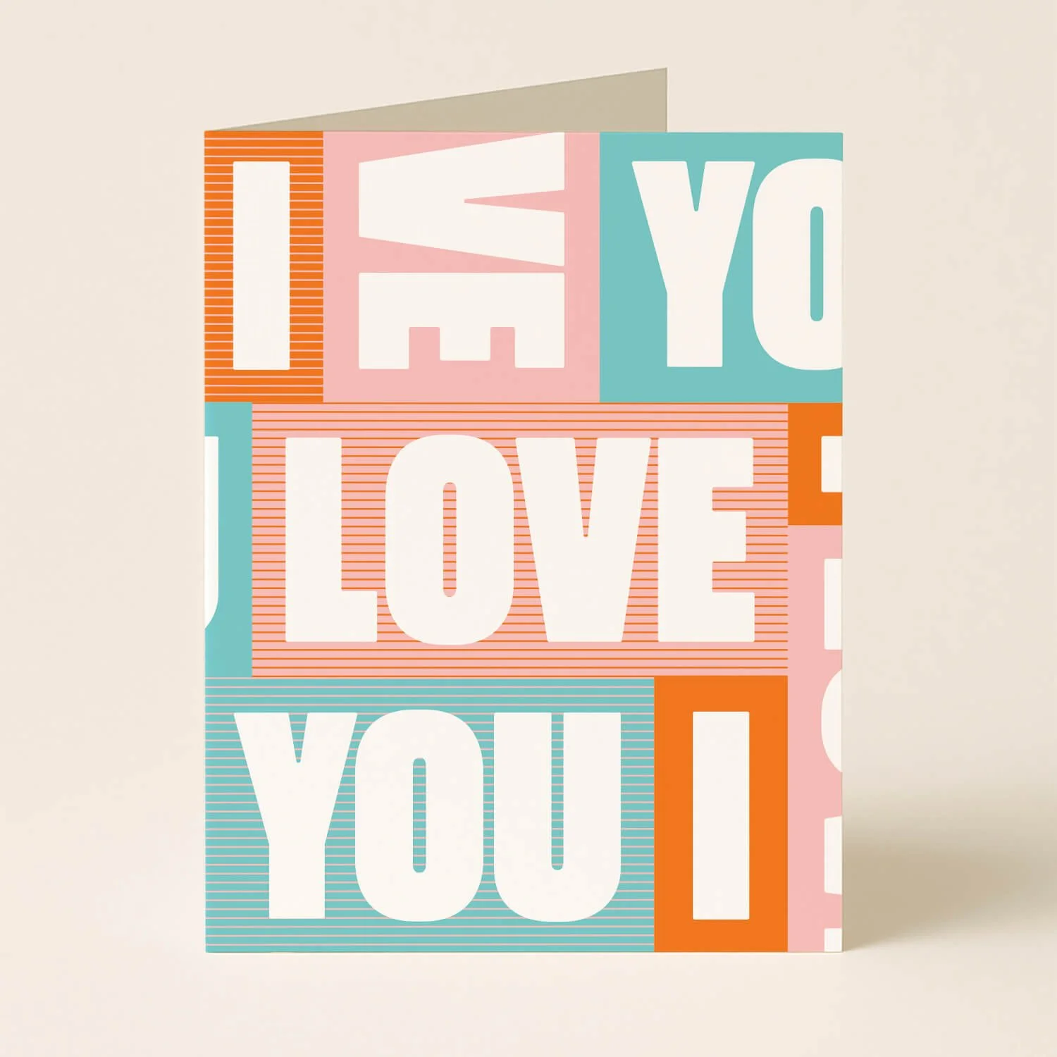 I Love You Greeting Card
