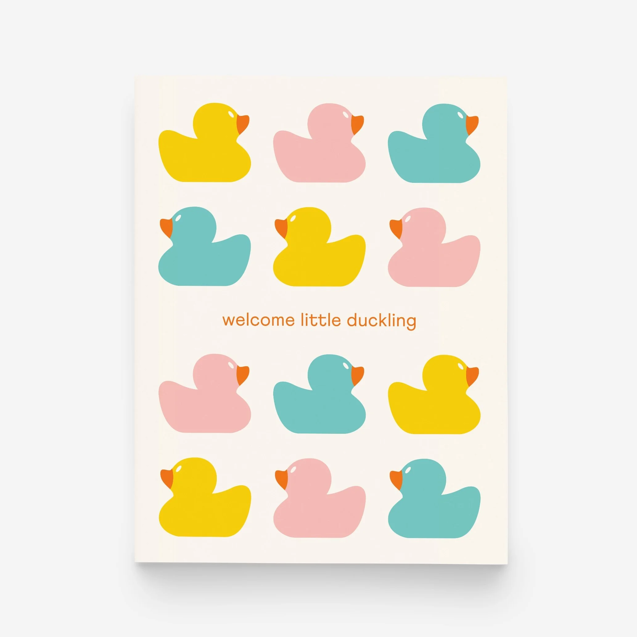 Welcome Little Duckling New Baby Card