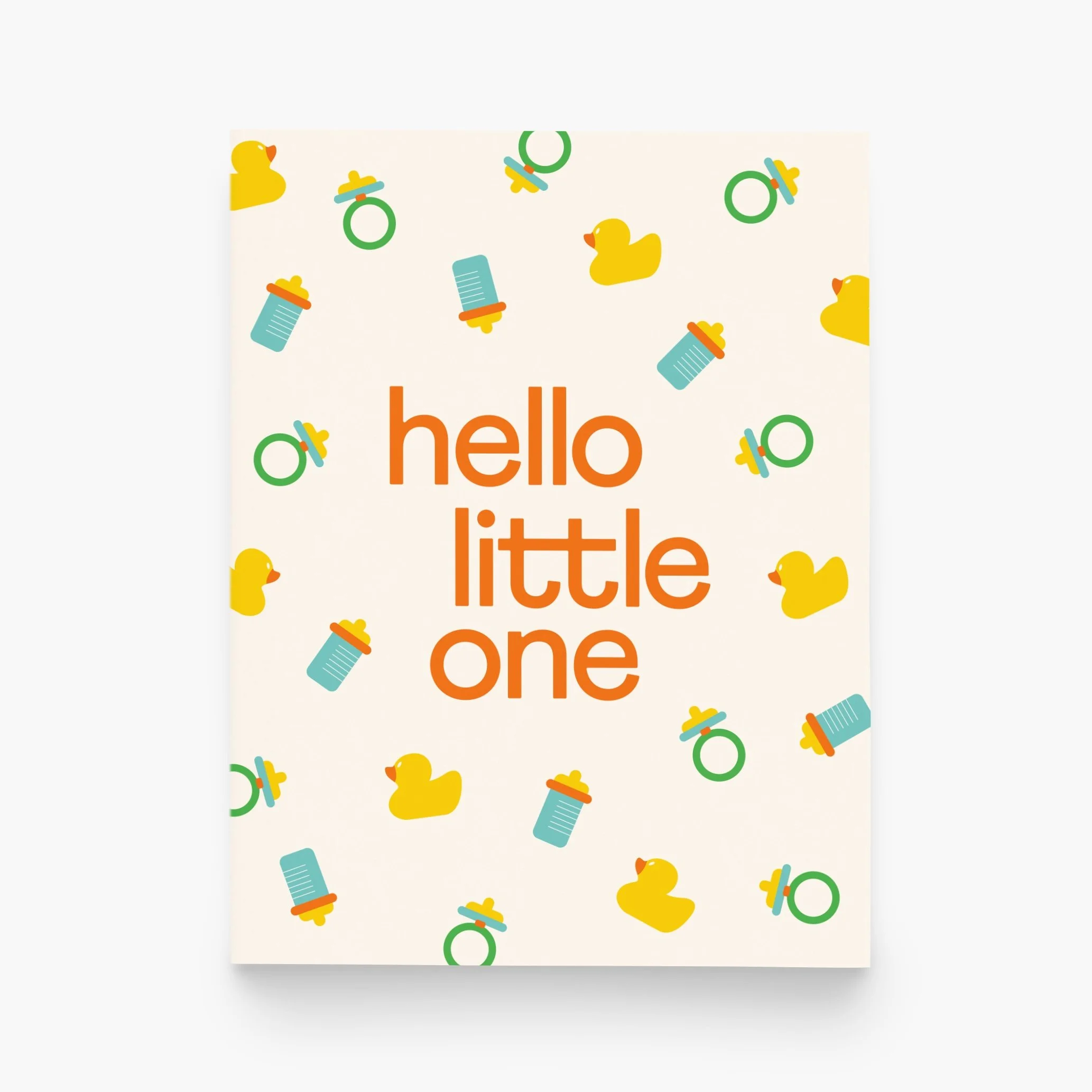 Hello Little One New Baby Card