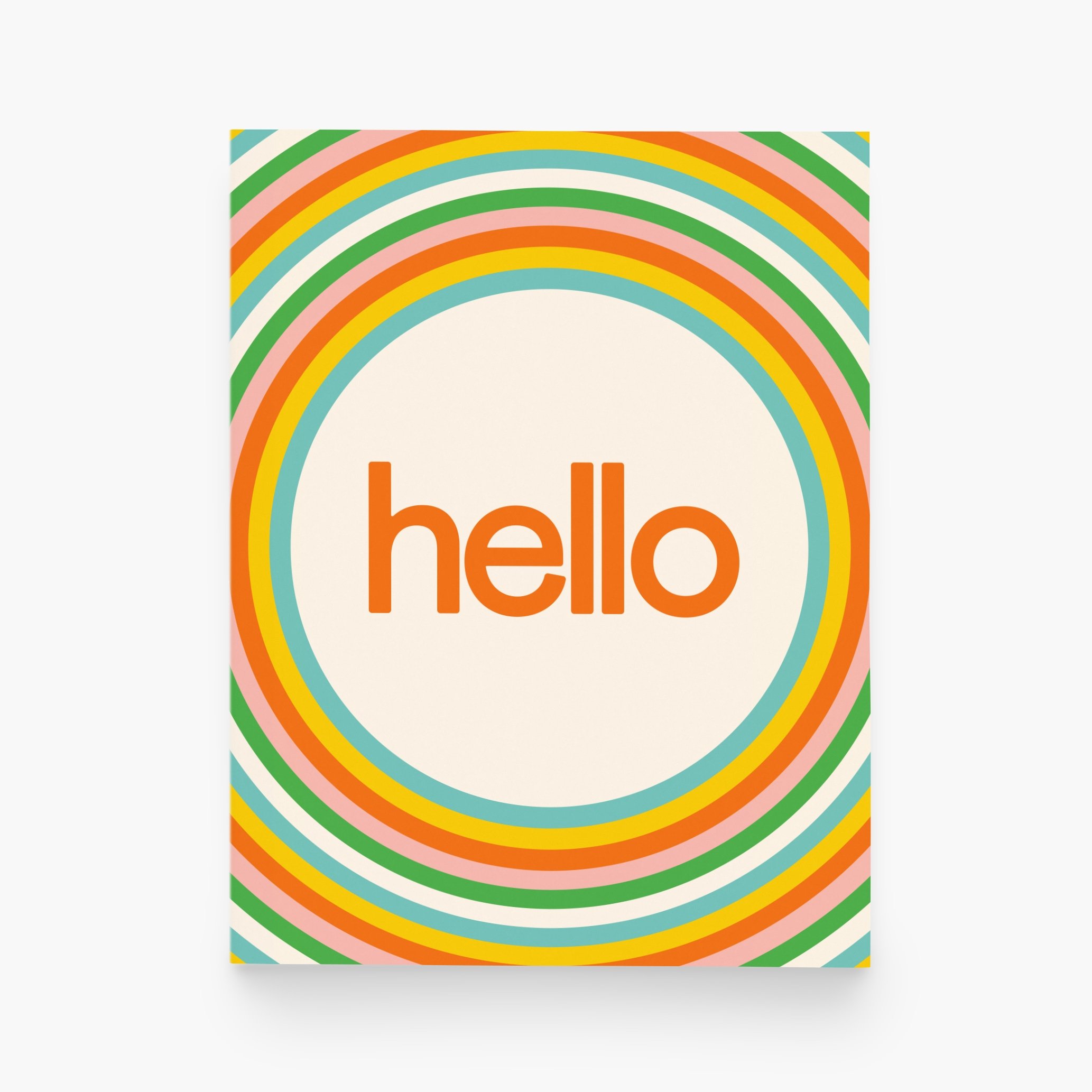 Hello Greeting Card