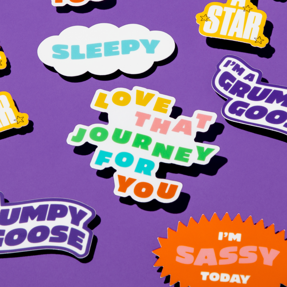 Large Quote Stickers - Sassy Volume 1 – Moore Avenue
