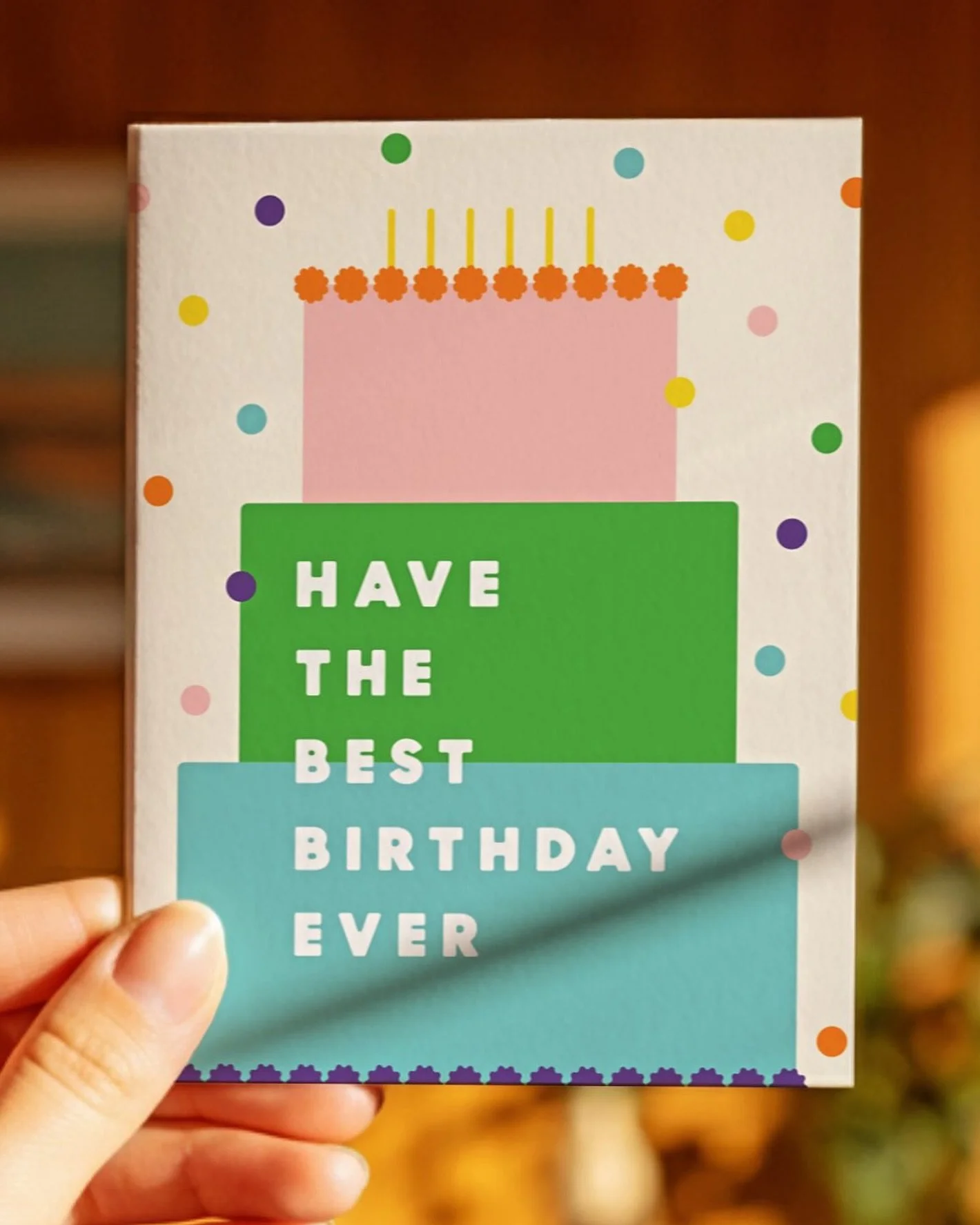 Give the best birthday card ever 😉