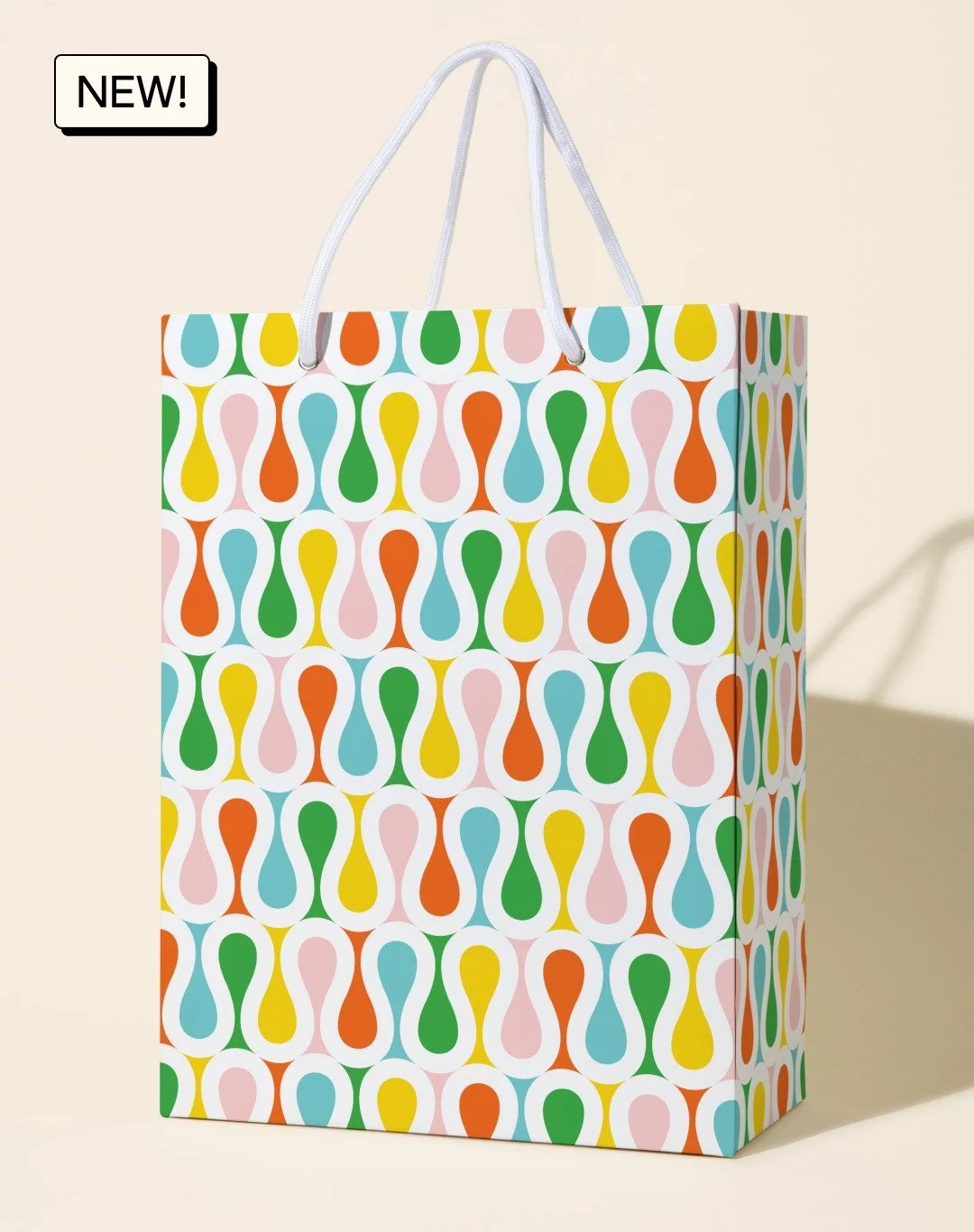 🎉 NEW GIFT BAGS 🎉&nbsp;Whether you&rsquo;re wrapping up a birthday surprise or just want your gift wrap to look as good as what&rsquo;s inside, these bold and colorful bags have you covered (literally).