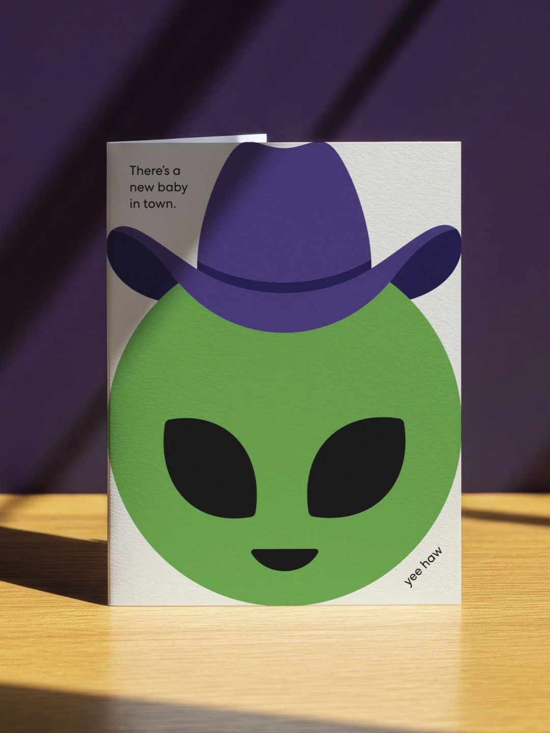 When the baby shower theme is yeehaw meets Area 51.