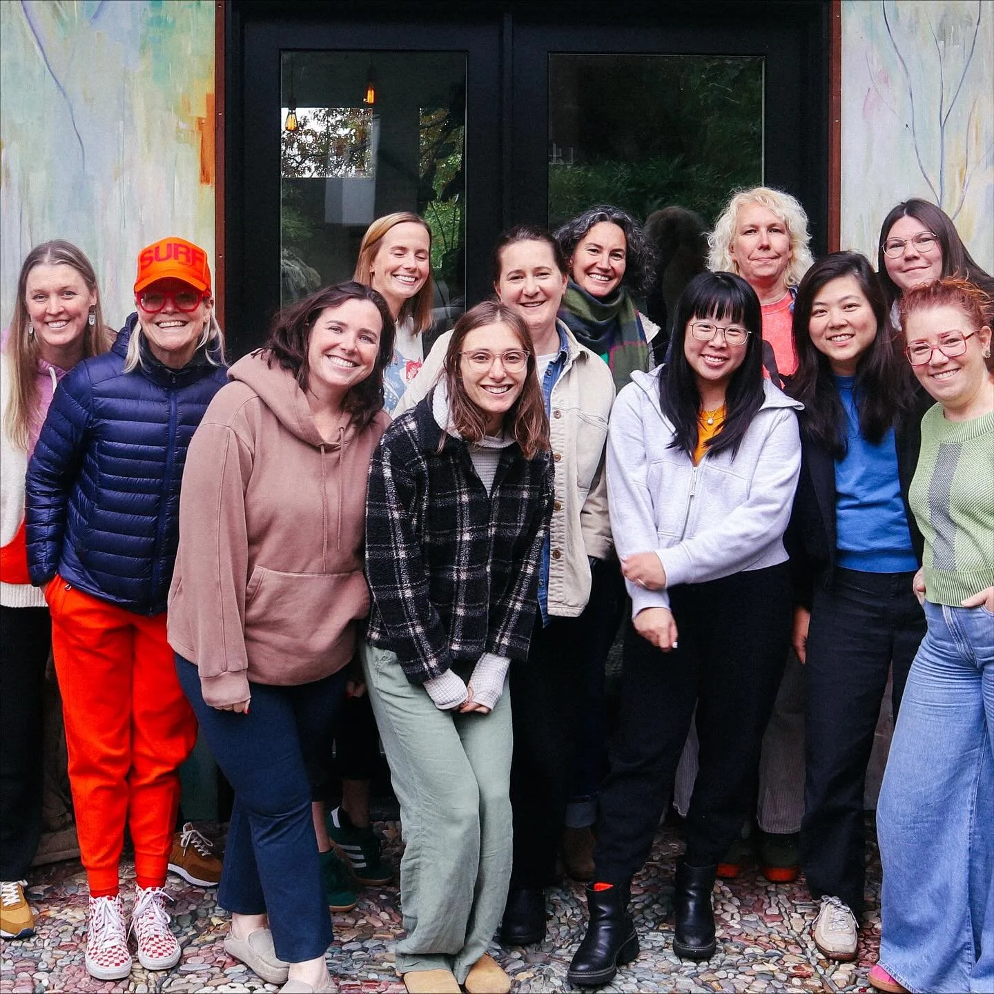 Since early spring I&rsquo;ve been in a mentorship group with nine other wonderful women led by @emilyonlife and @lisacongdon. Last week we all finally met in person in Portland, OR for a two day creative retreat, and it was amazing. Incredible retre