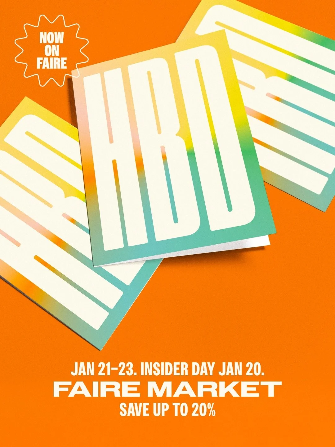 It's almost that time of year, you guys! All of the new p&amp;s cards are now live on Faire so you can start filling your cart with newbies plus all your existing faves. Here are the deals we're offering during Faire market:

$200+ &rarr; 10% off (sa