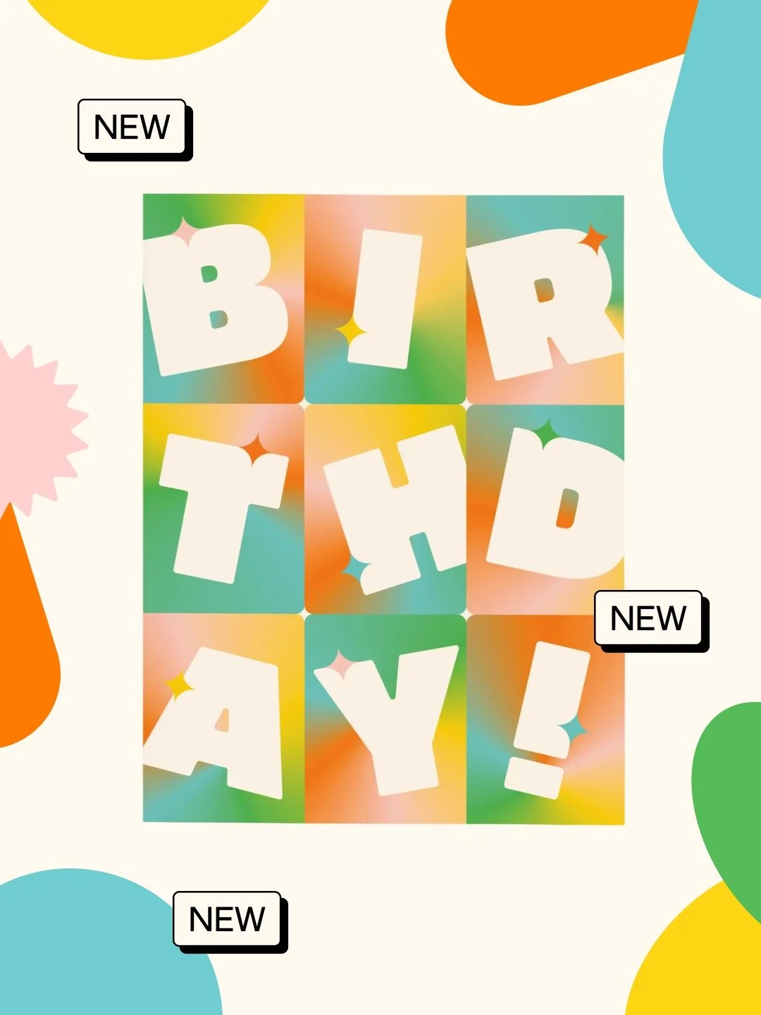 So excited to share our latest greeting card collection, with new designs for moms, dads, grads, and more! These witty, design-forward cards are all in stock and ready to ship fast.

If you&rsquo;re planning ahead for Faire Winter Market (next week!)