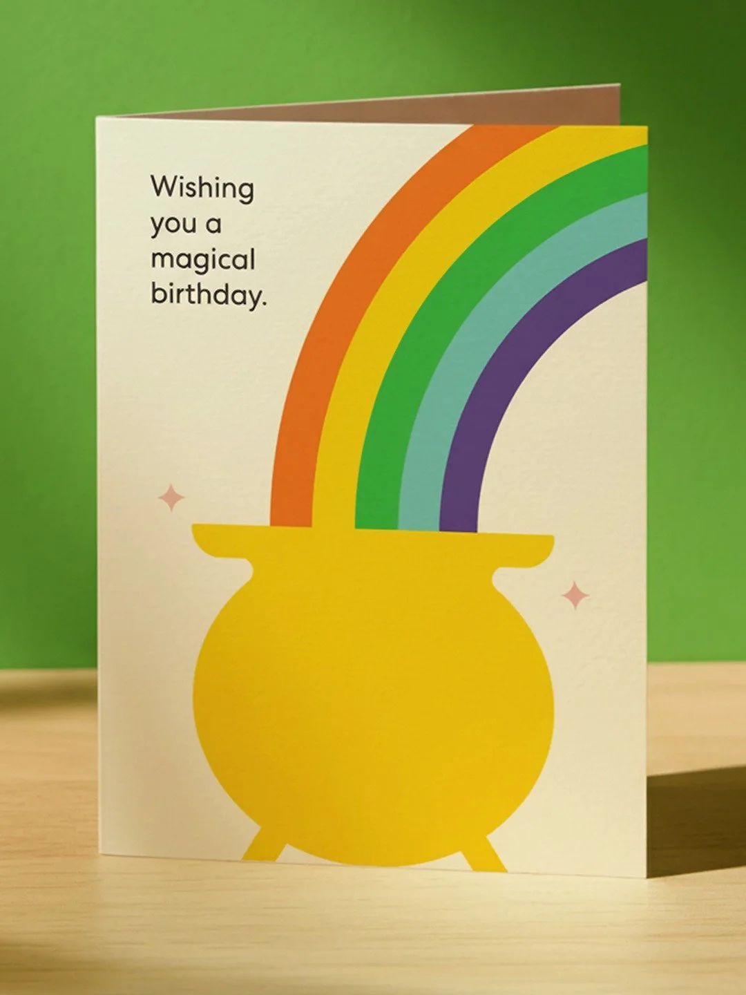 A little rainbow magic for someone&rsquo;s birthday.