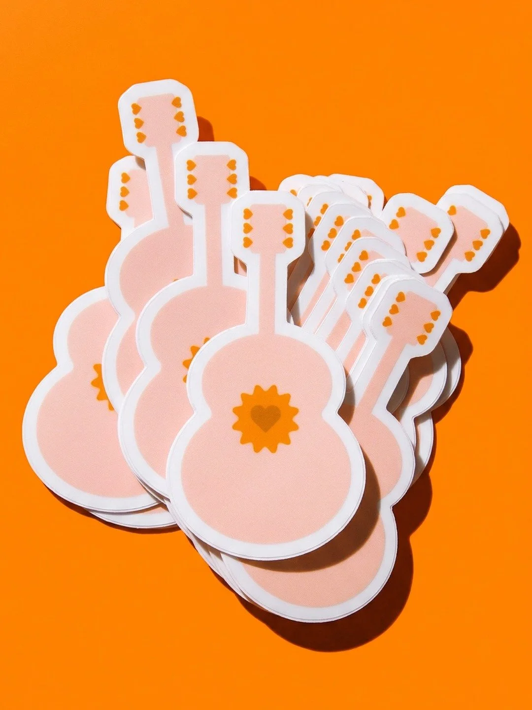 A cute guitar sticker for the music lover in your life (or, just for you). Plus, our sticker deal is still going on: buy 3 stickers, get the 4th free. Mix and match, no code needed.