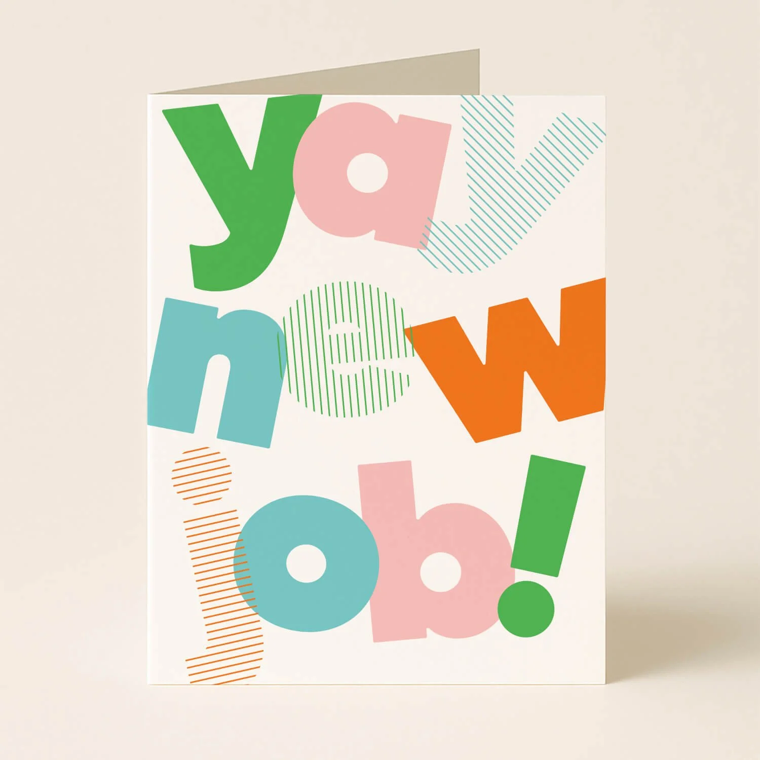 Yay New Job! Greeting Card