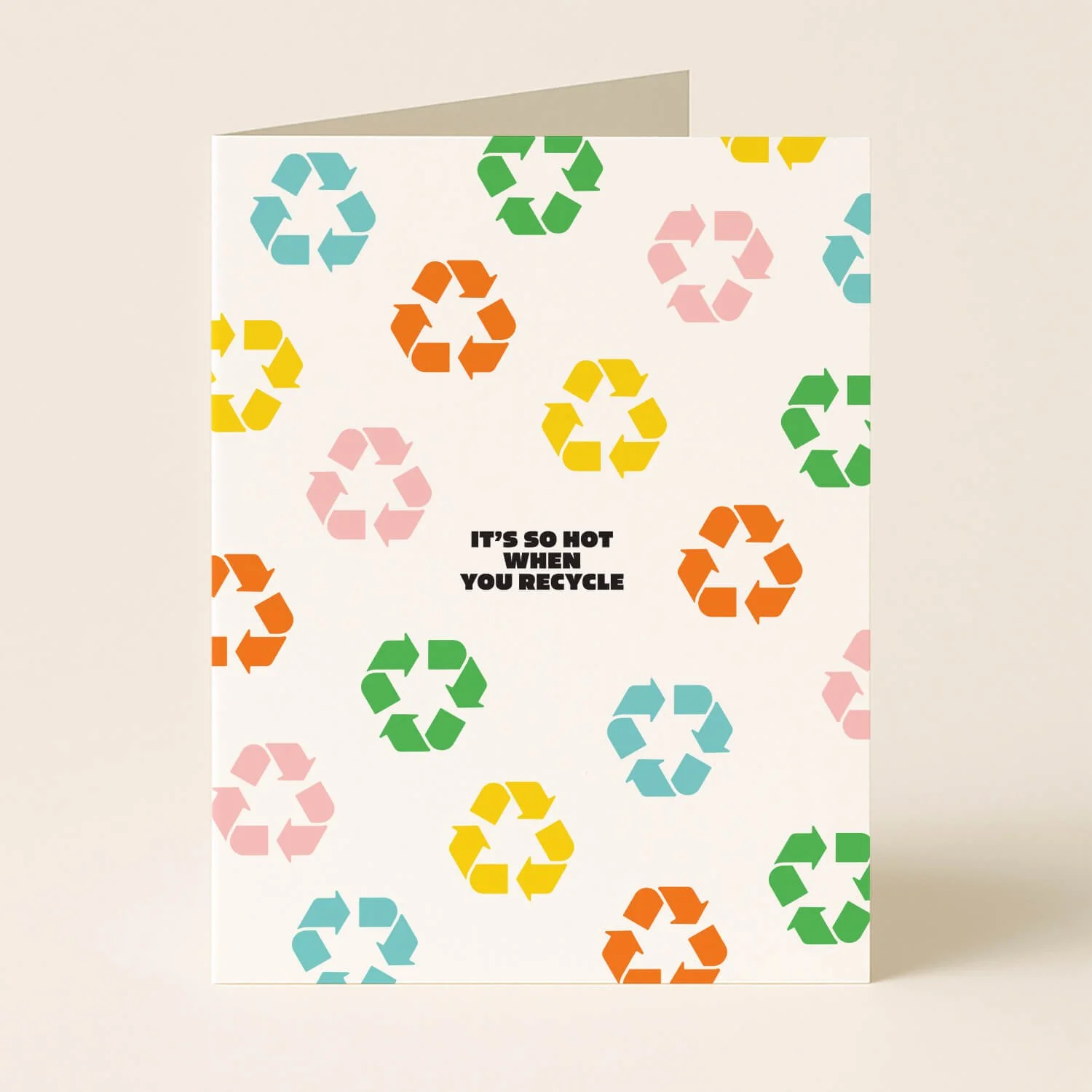 Recycle Love Greeting Card