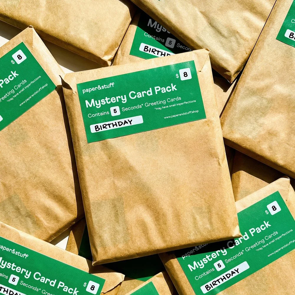 Mystery Greeting Card Pack