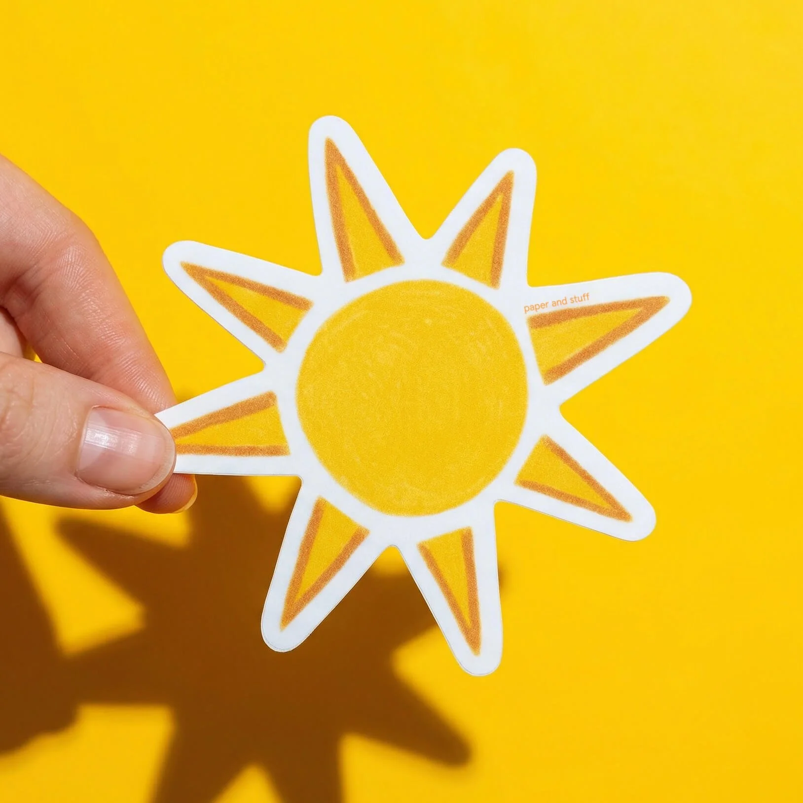 Sun Sticker