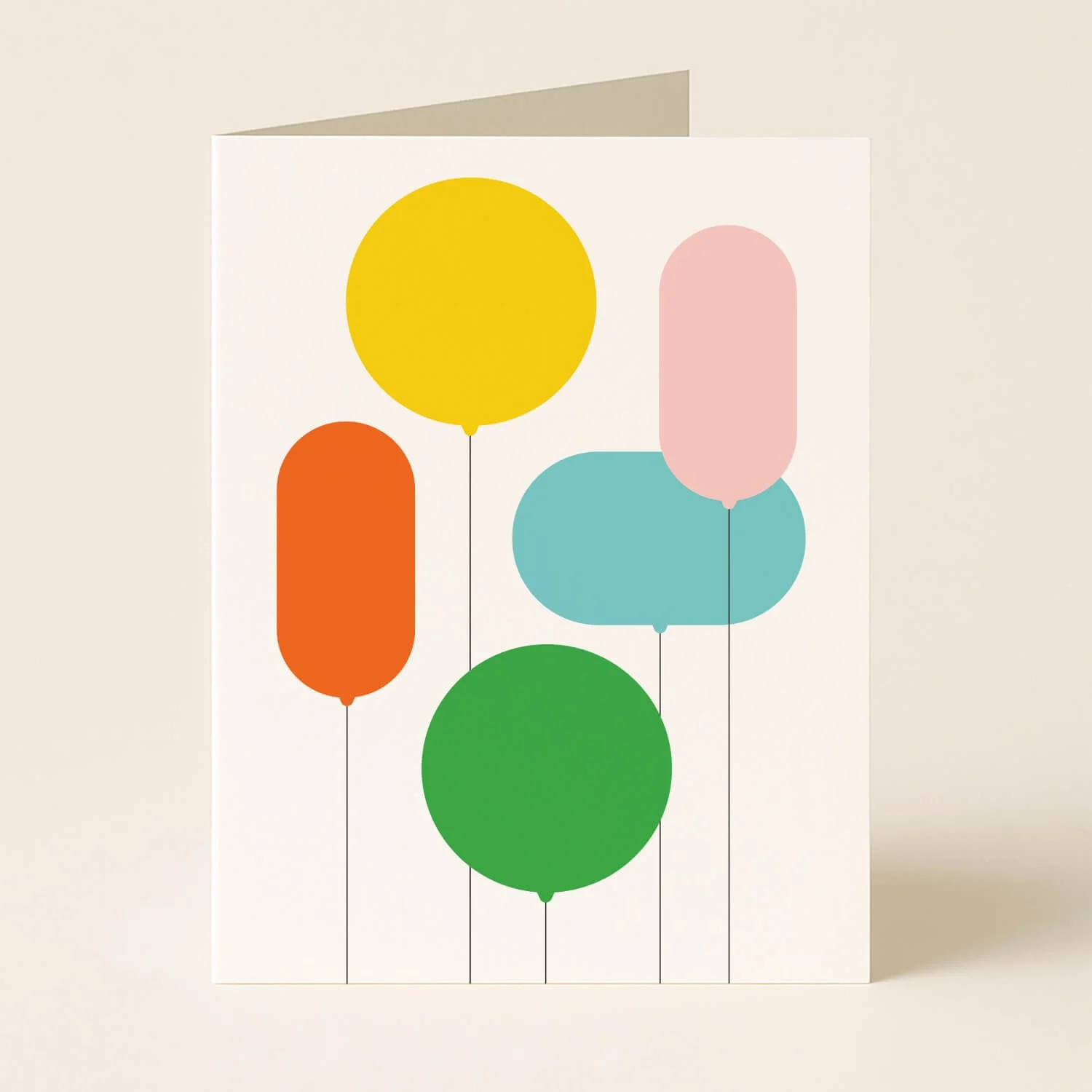 Balloons Greeting Card