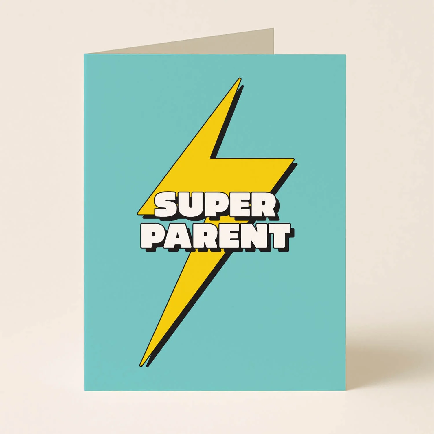 Super Parent Superhero Greeting Card