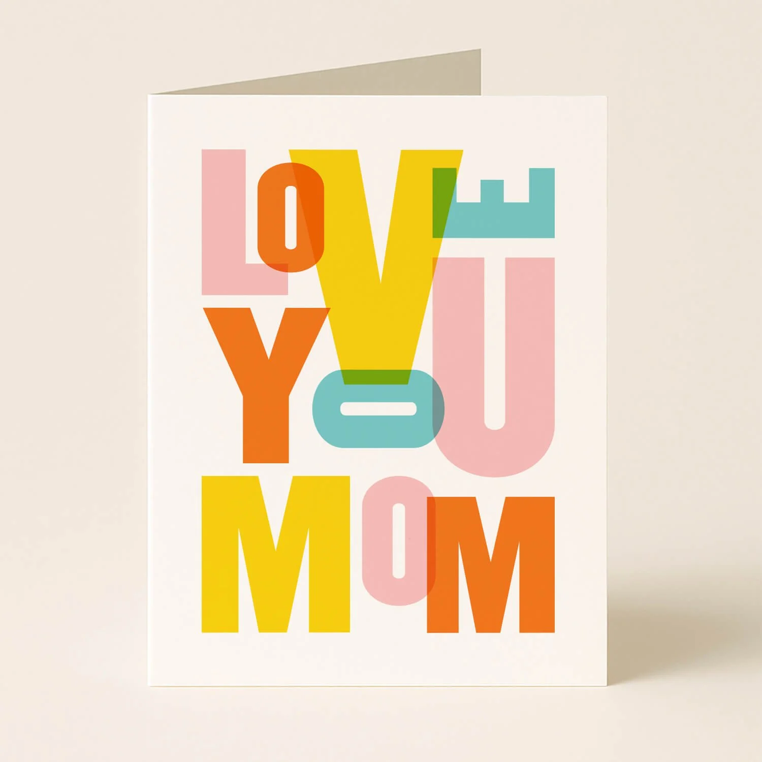Love You Mom Greeting Card