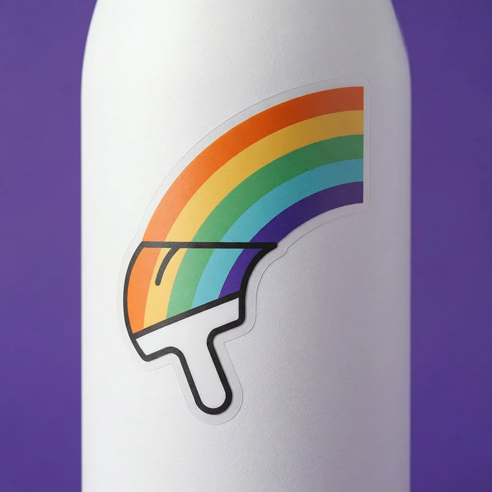 Rainbow Paint Sticker on Water Bottle.jpg