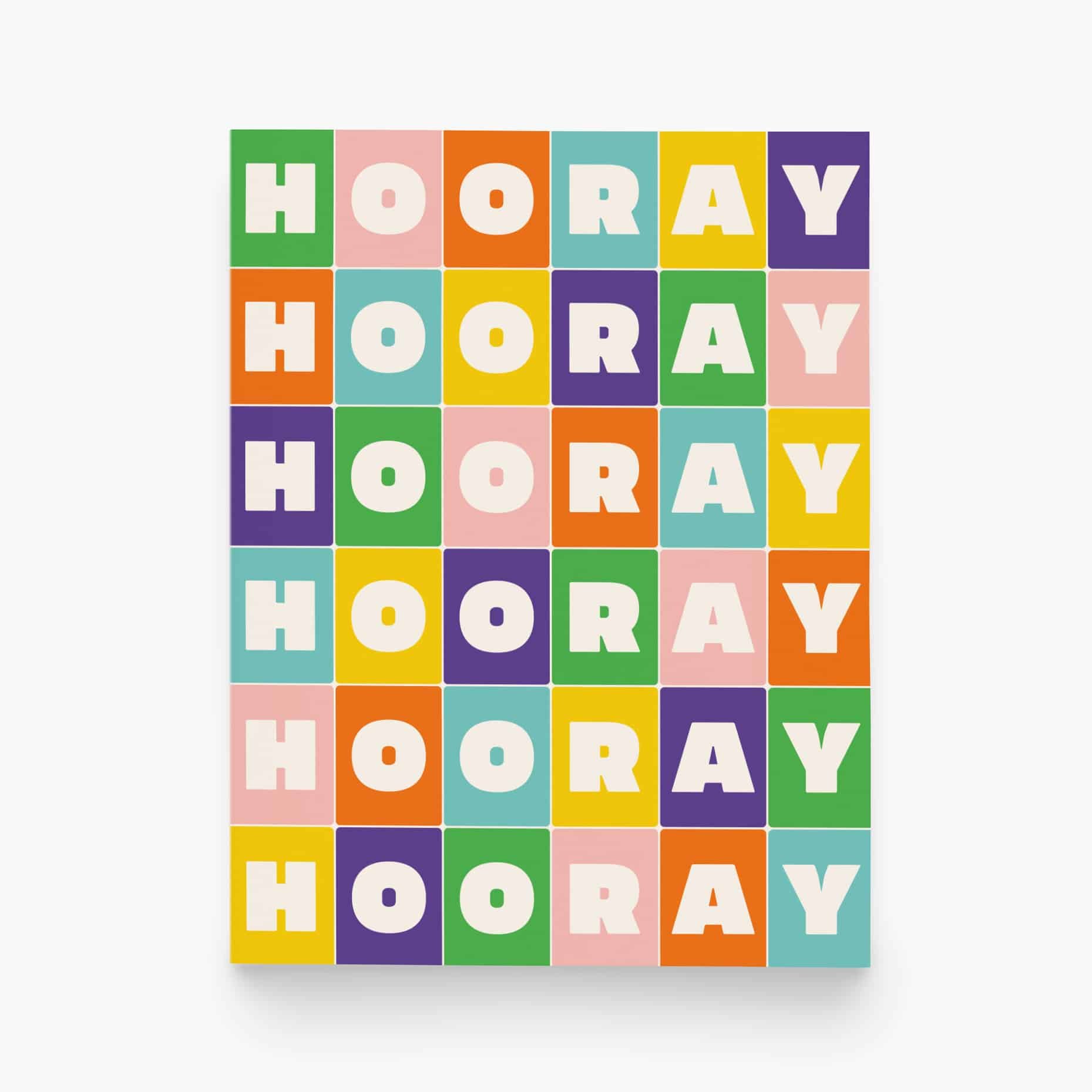 Hooray Greeting Card