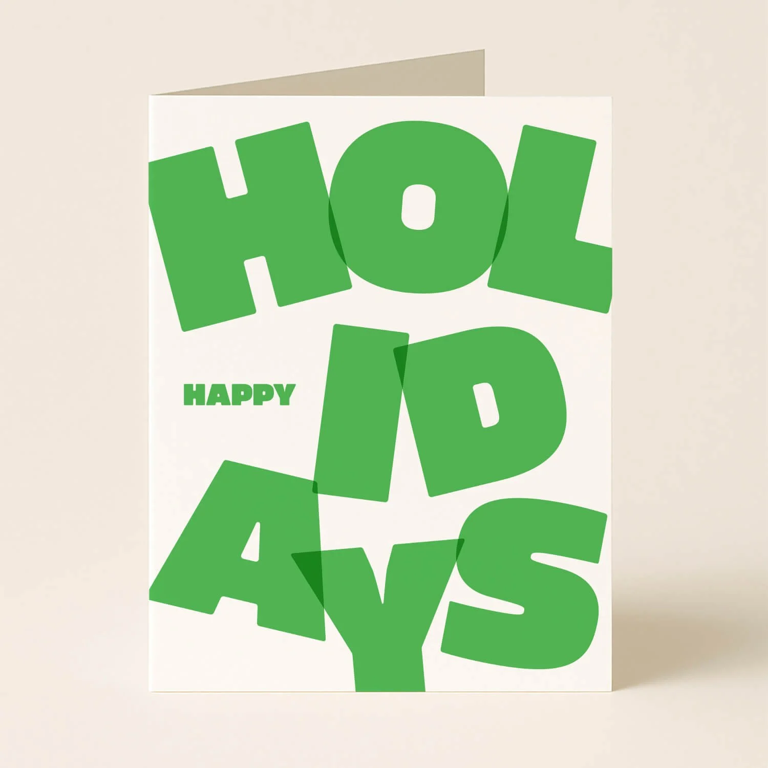 Happy Holidays Greeting Card