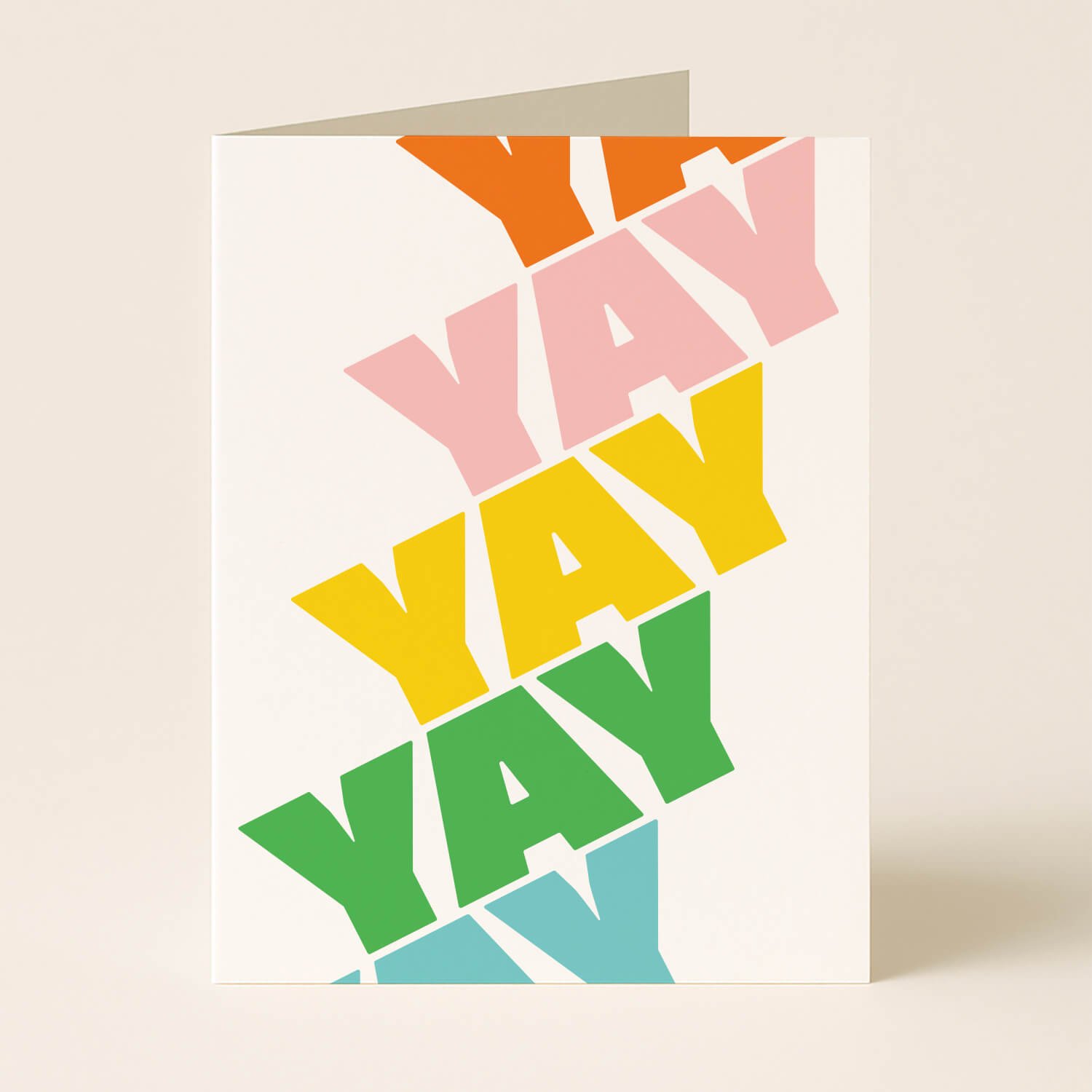 Yay Yay Yay Greeting Card
