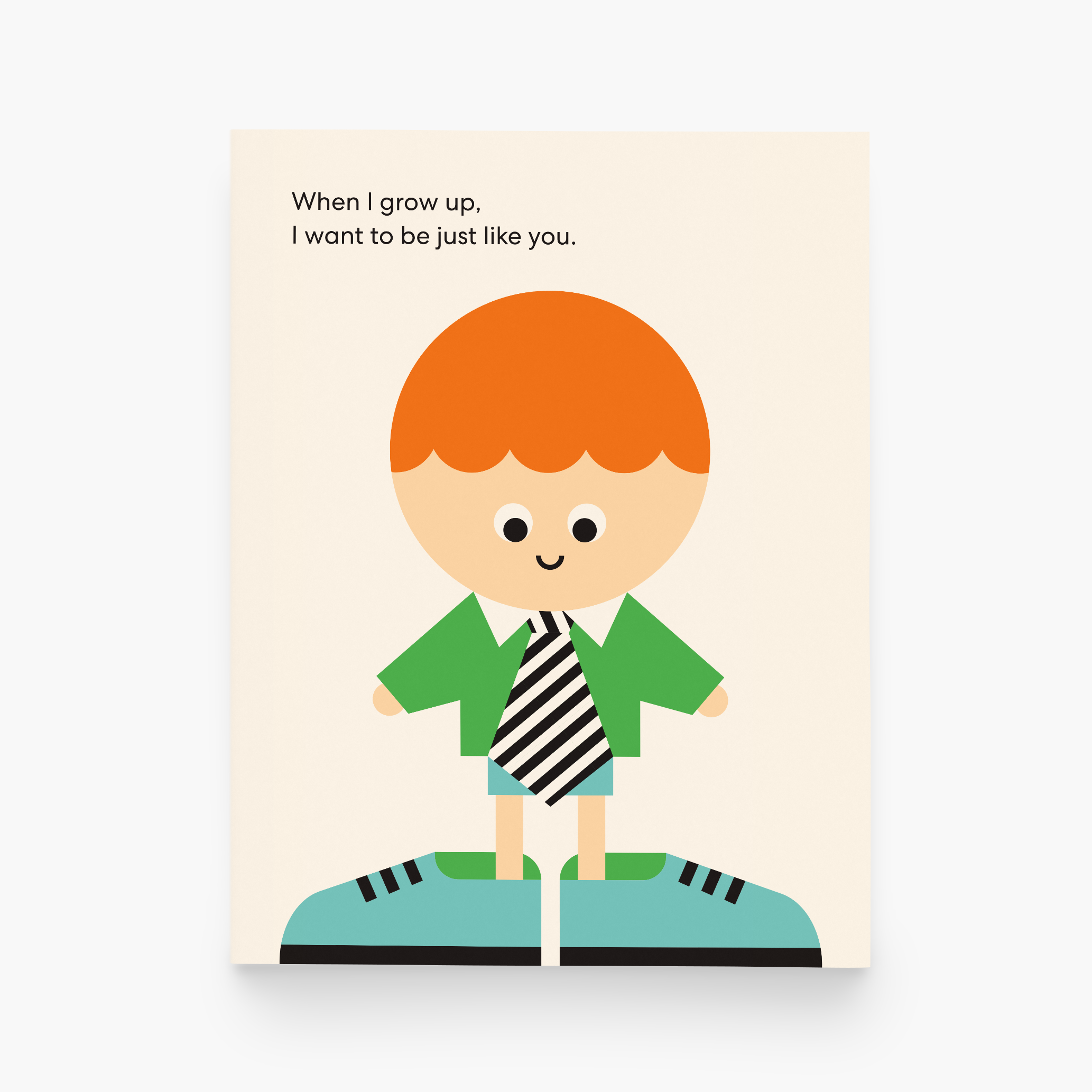 Big Shoes to Fill Father's Day Card